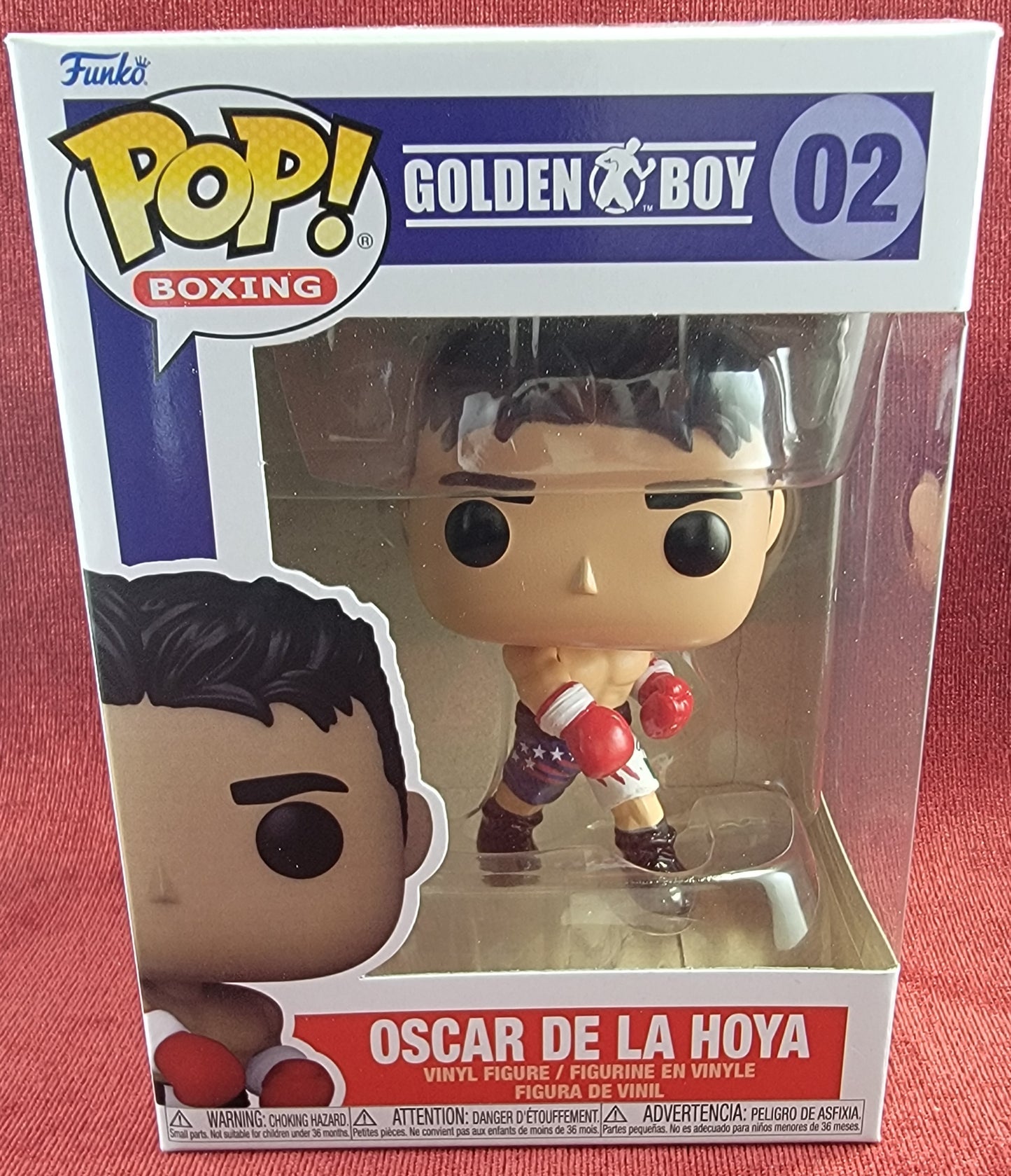 Oscar De La Hoya funko # 02 (nib)
With pop protector