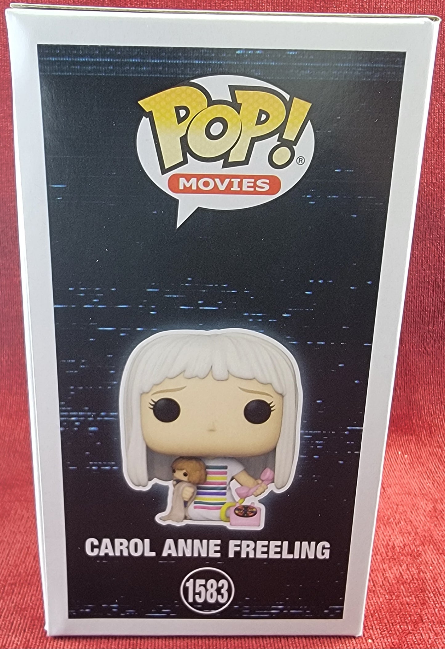 Carol Anne Freeling funko # 1583 (nib)
With pop protector