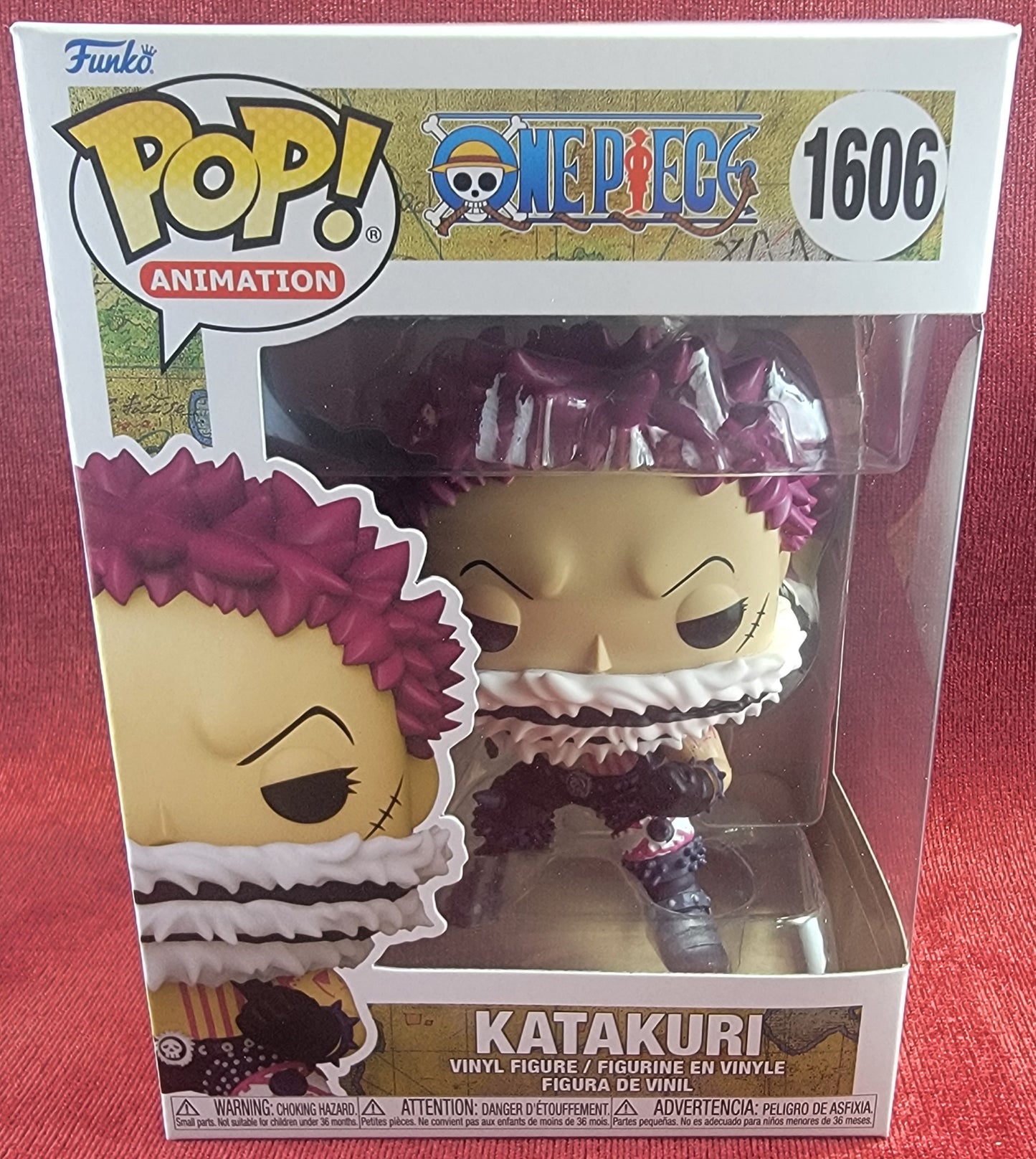 Katakuri funko # 1606 (nib)
With pop protector