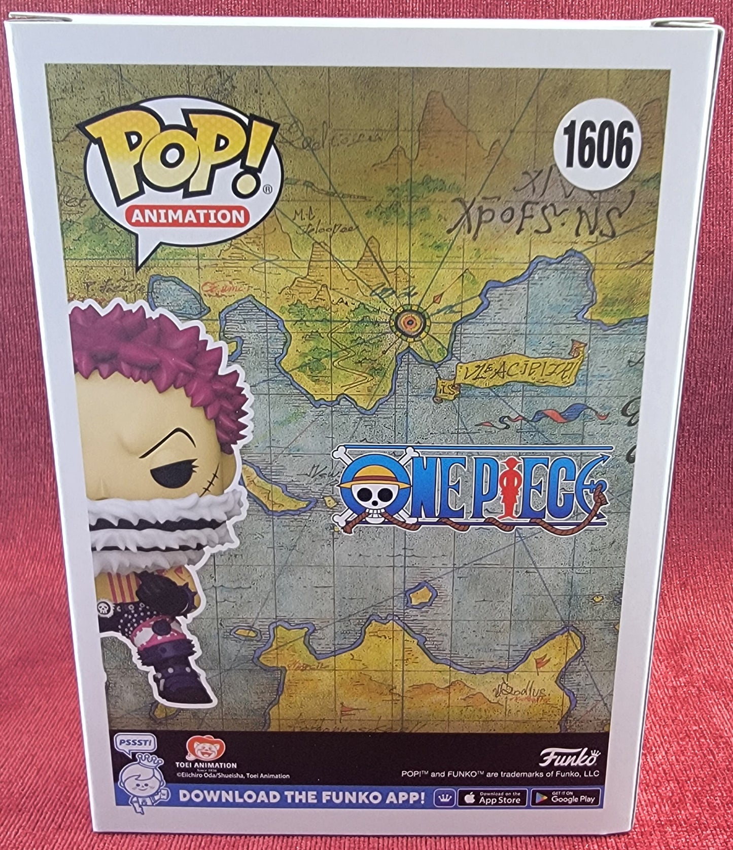 Katakuri funko # 1606 (nib)
With pop protector