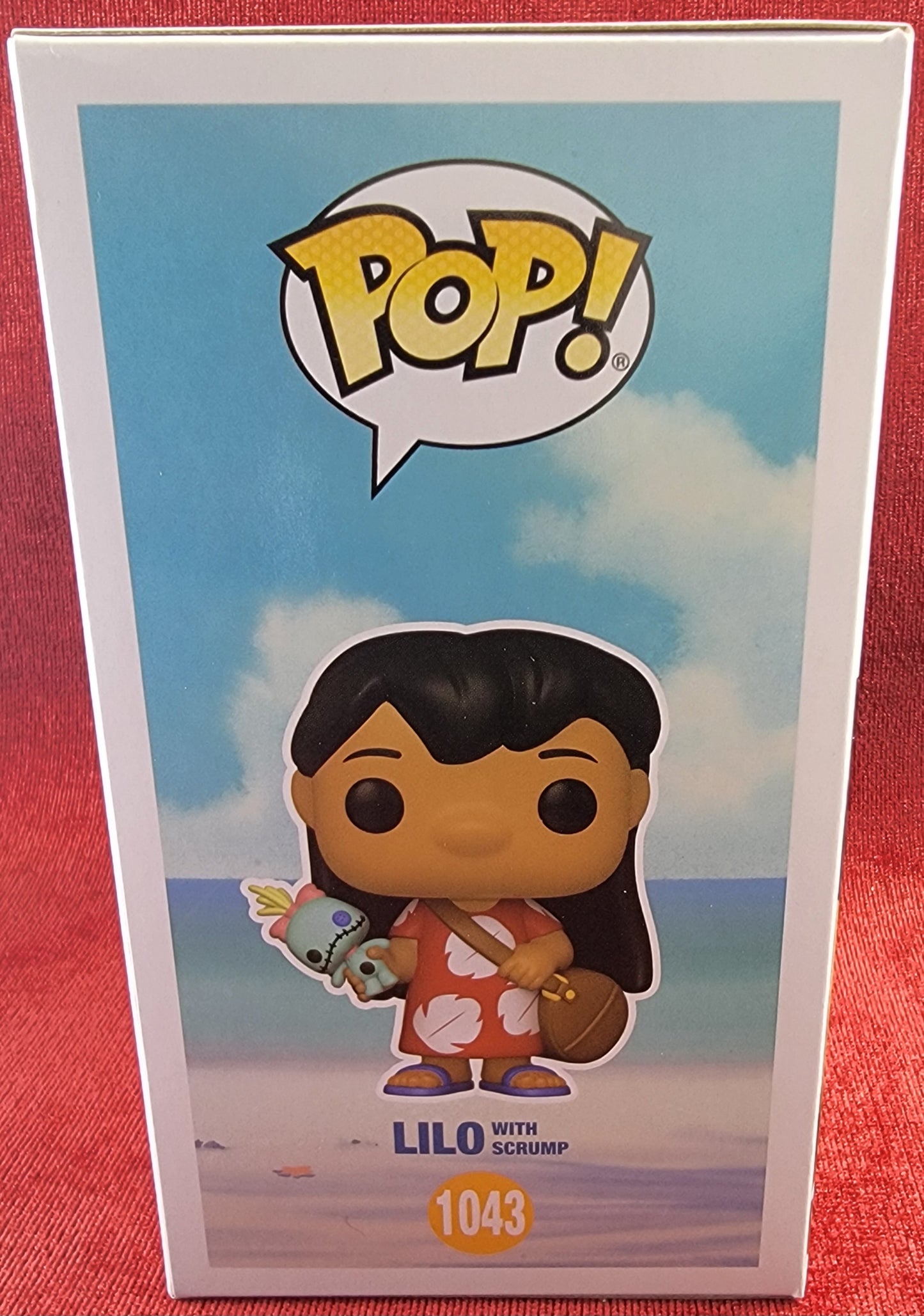 Lilo with scrump funko # 1043 (nib)
With pop protector