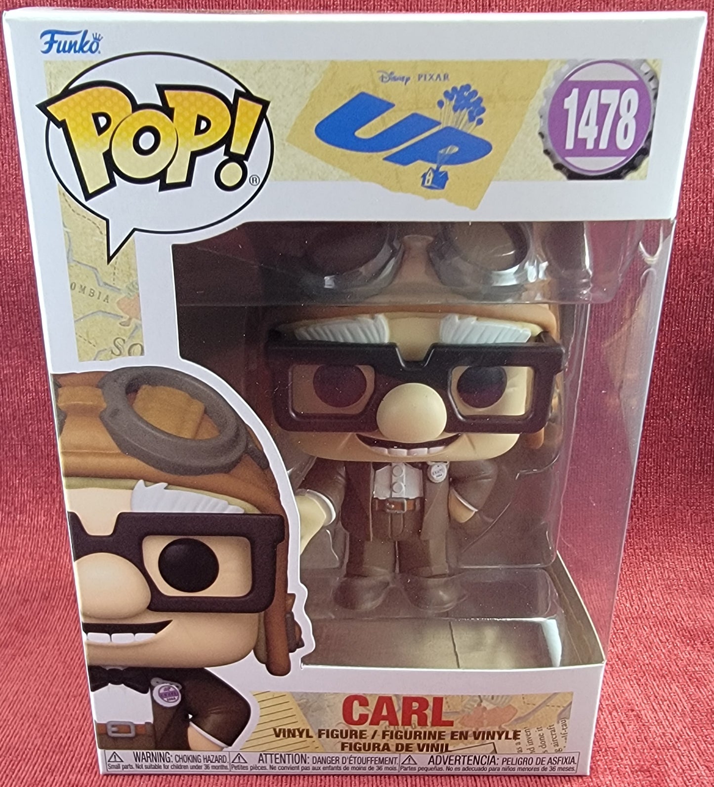 Carl funko # 1478 (nib)
With pop protector