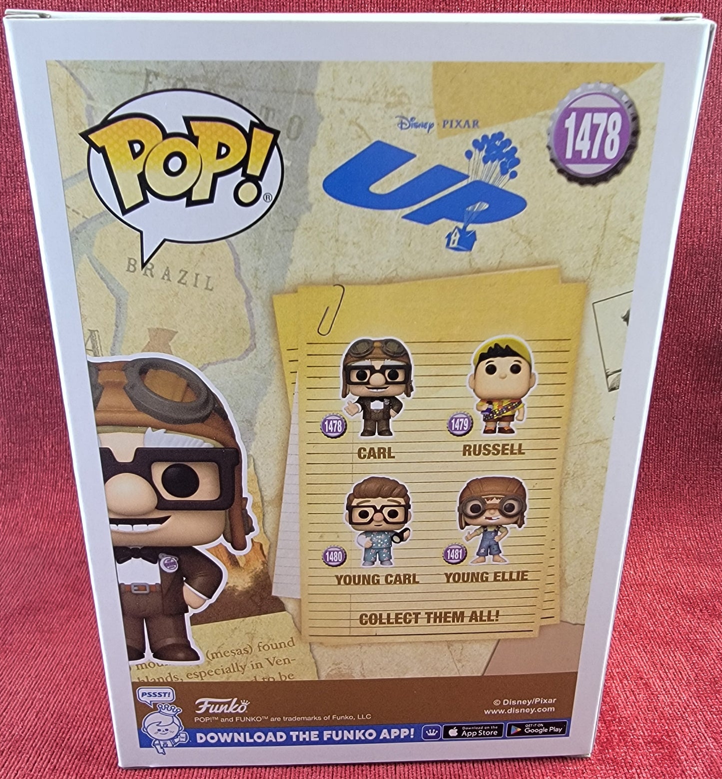 Carl funko # 1478 (nib)
With pop protector