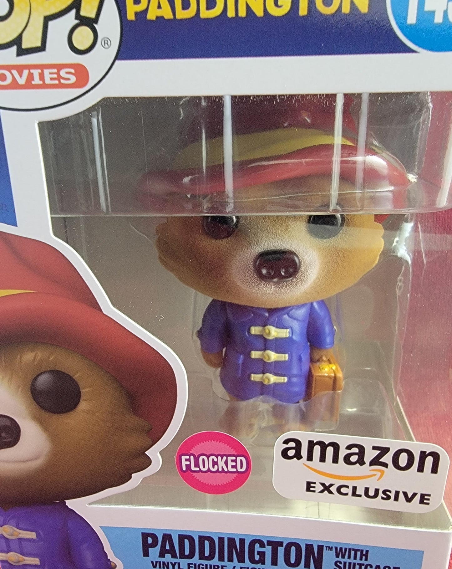 Paddington with suitcase amazon exclusive funko # 1435 (nib)
With pop protector