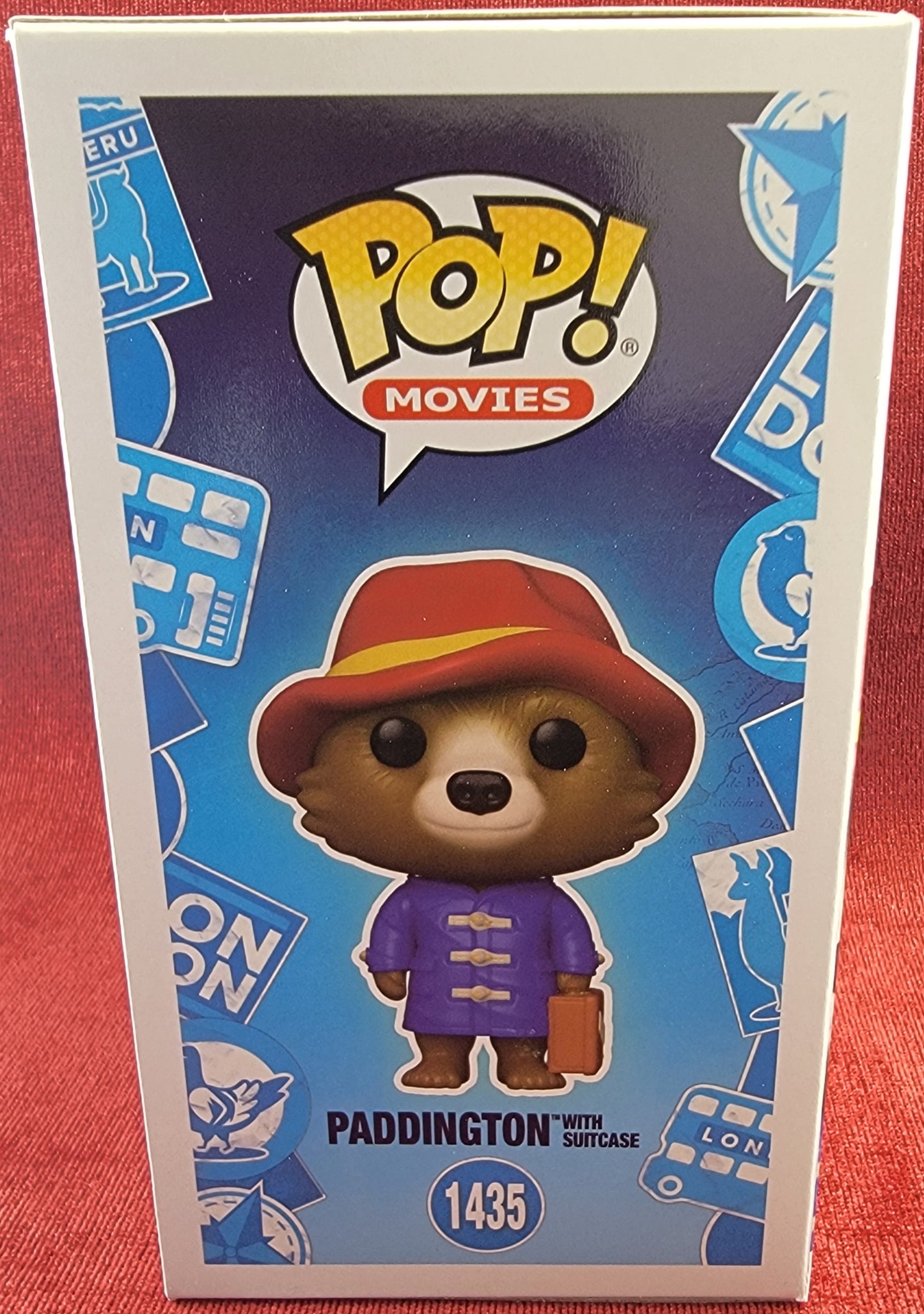 Paddington with suitcase amazon exclusive funko # 1435 (nib)
With pop protector