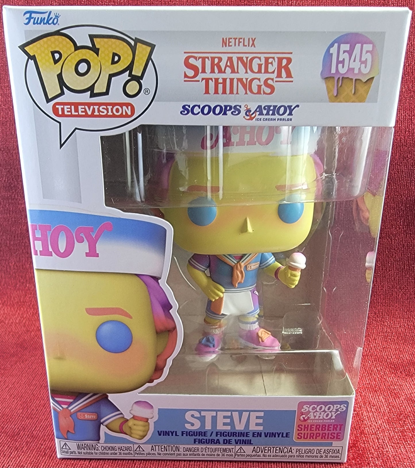 Steve funko # 1545 (nib)
With pop protector