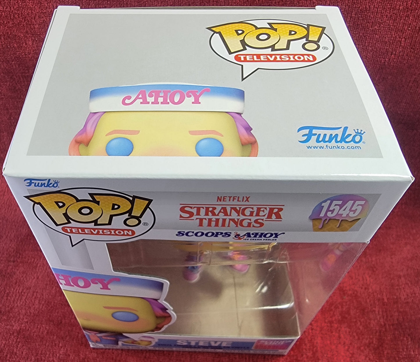 Steve funko # 1545 (nib)
With pop protector