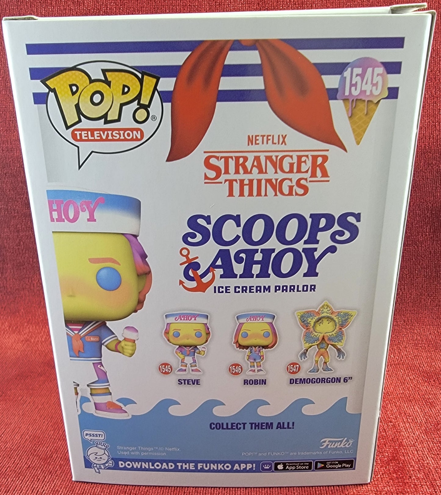 Steve funko # 1545 (nib)
With pop protector