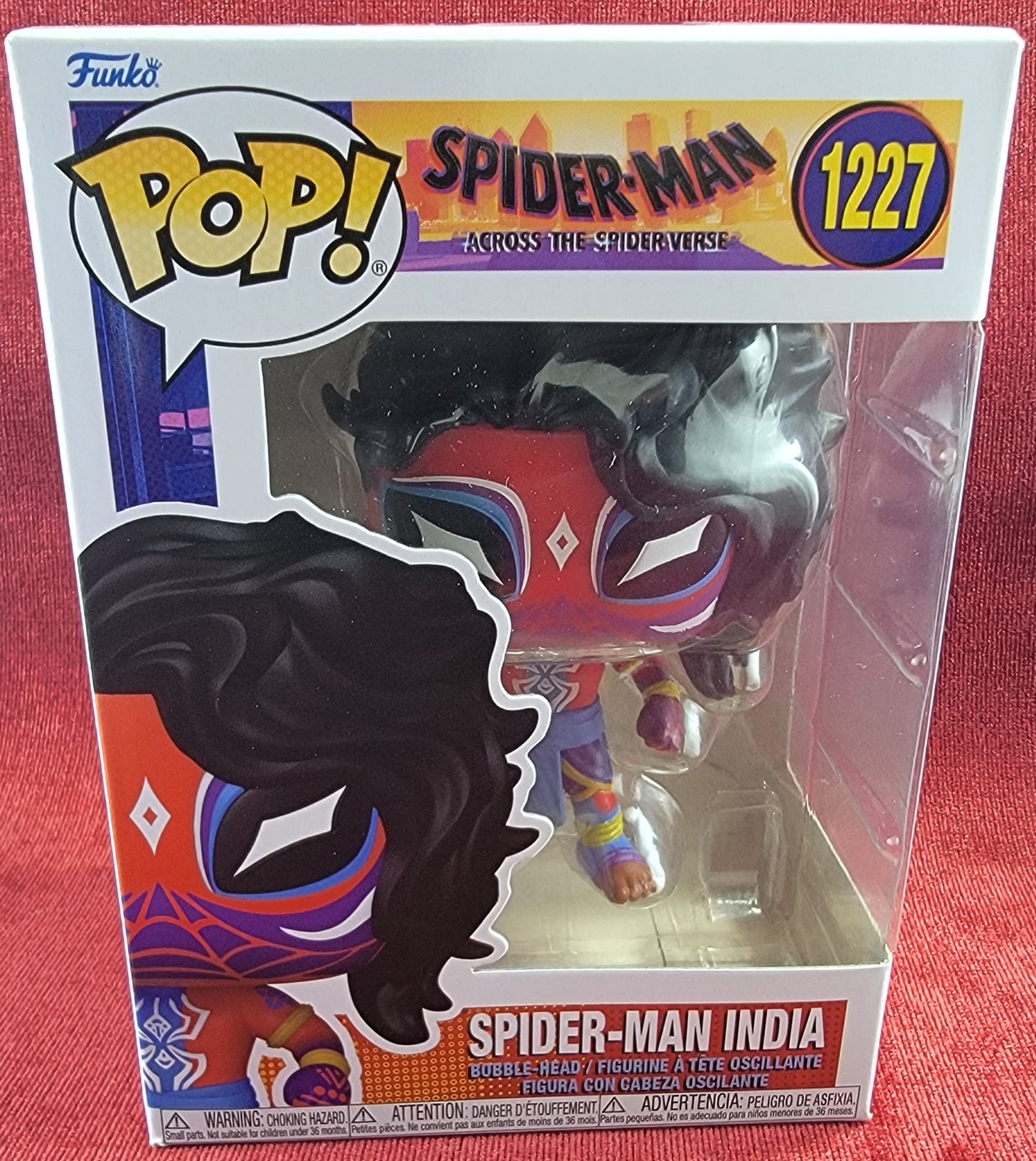 Spider-Man India funko # 1227 (nib)
With pop protector