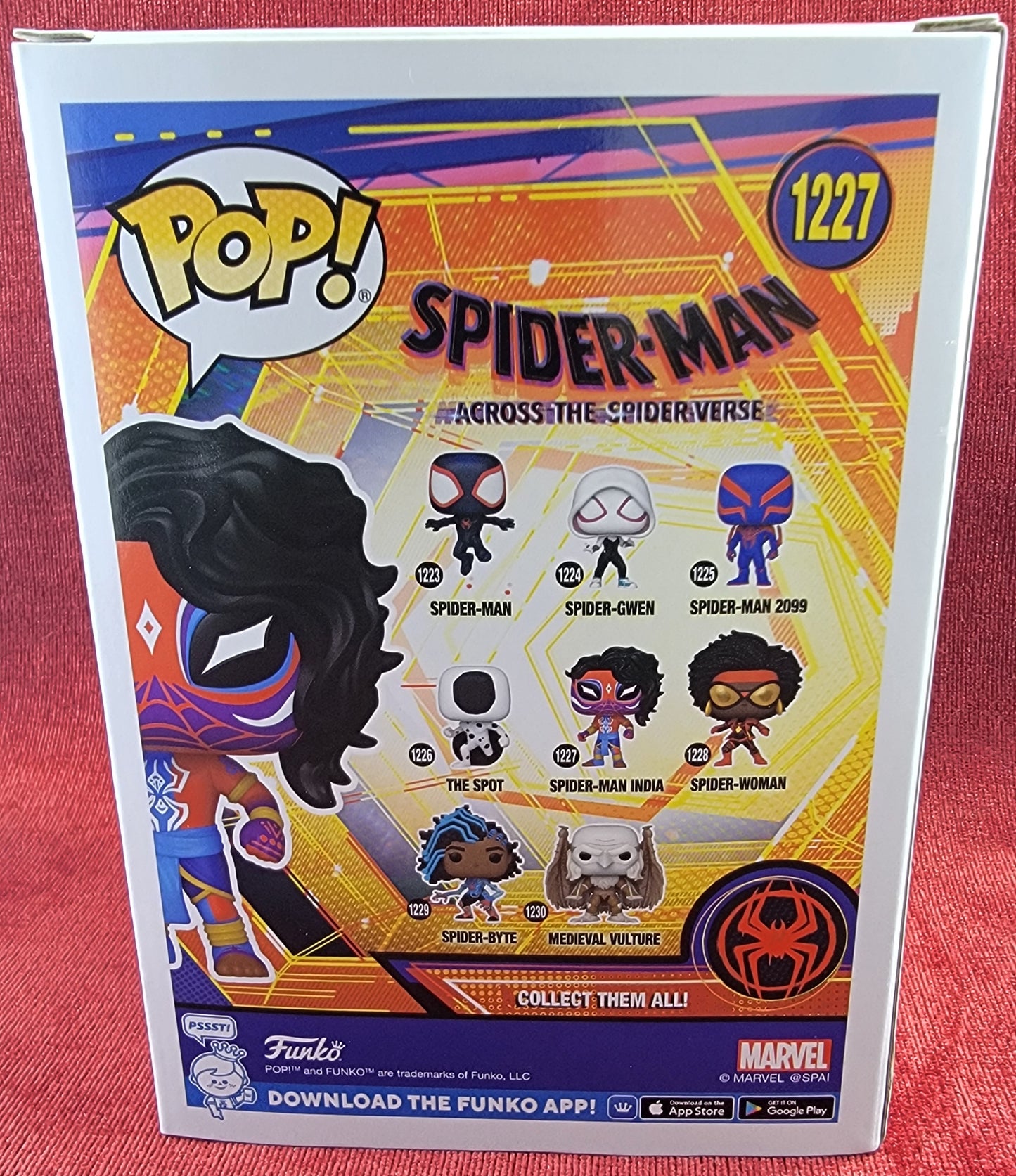 Spider-Man India funko # 1227 (nib)
With pop protector