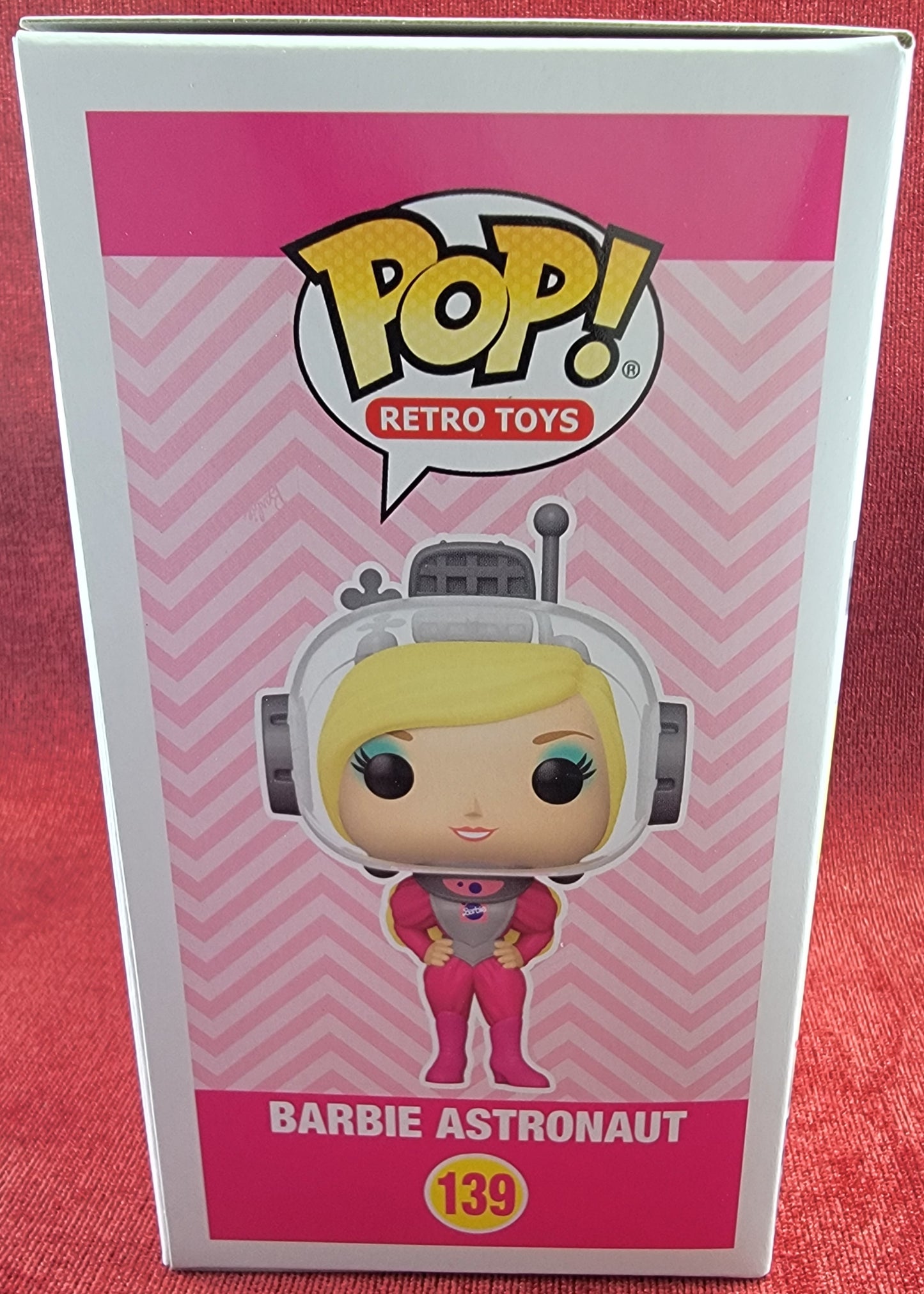 Barbie astronaut funko # 139 (nib)
With pop protector