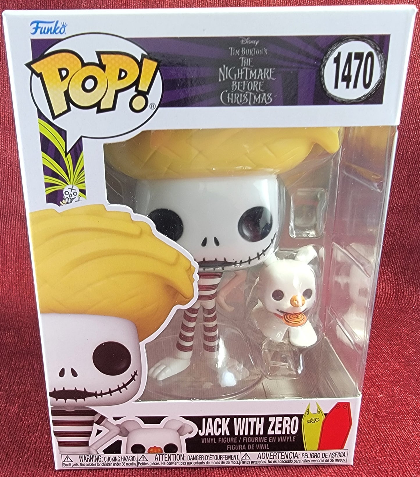 Jack with zero funko # 1470 (nib)
With pop protector