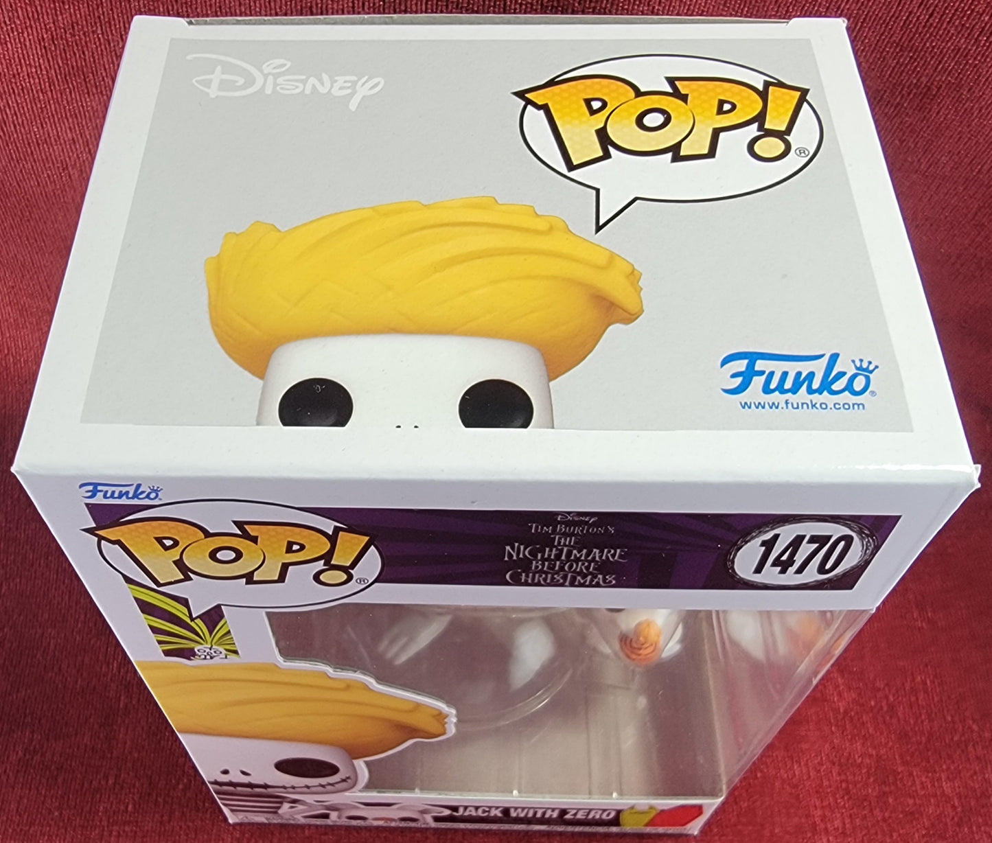 Jack with zero funko # 1470 (nib)
With pop protector