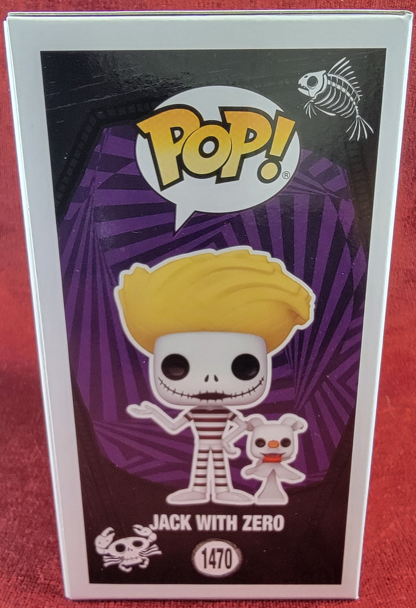 Jack with zero funko # 1470 (nib)
With pop protector