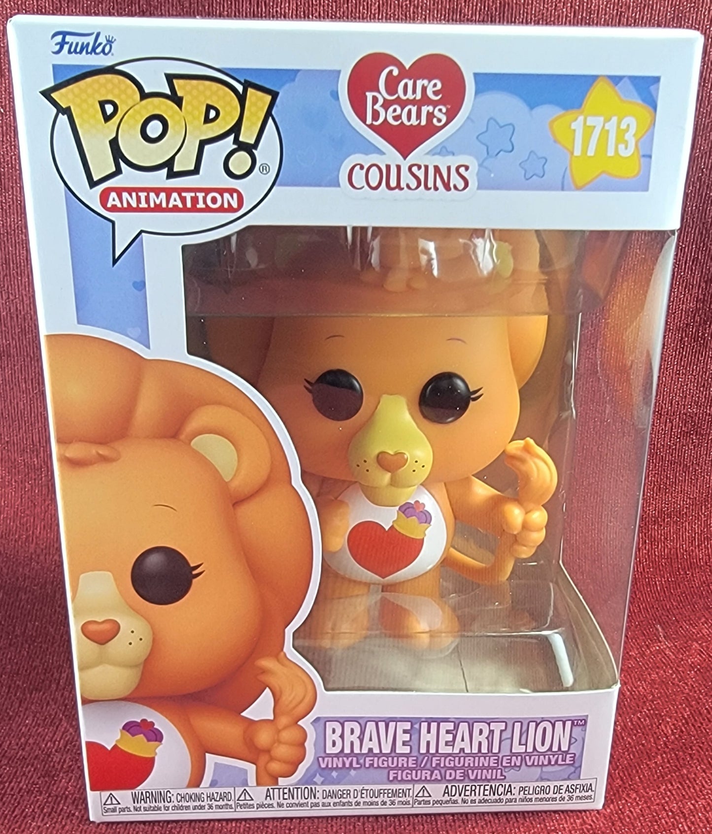 Brave heart lion funko # 1713 (nib)
With pop protector