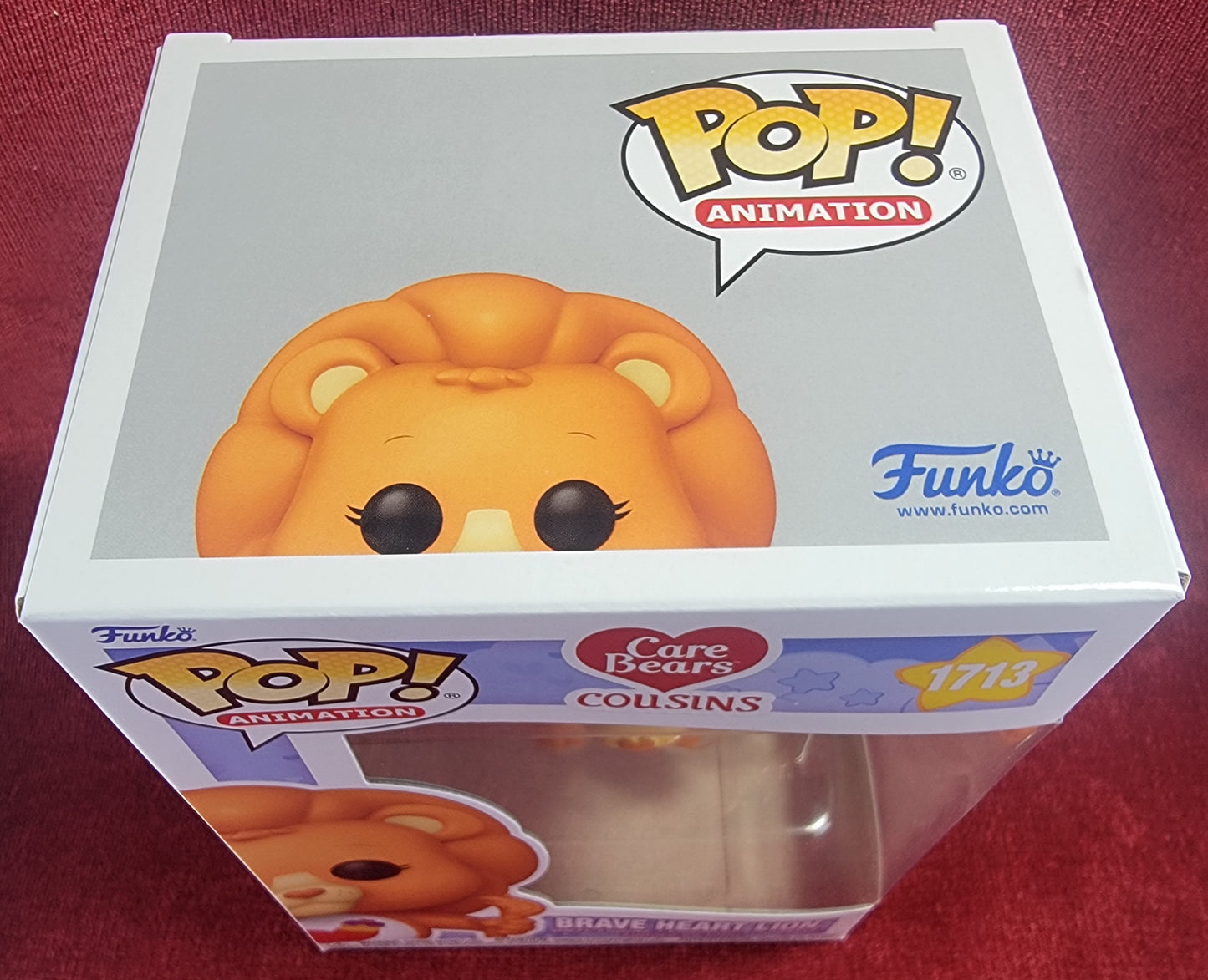 Brave heart lion funko # 1713 (nib)
With pop protector