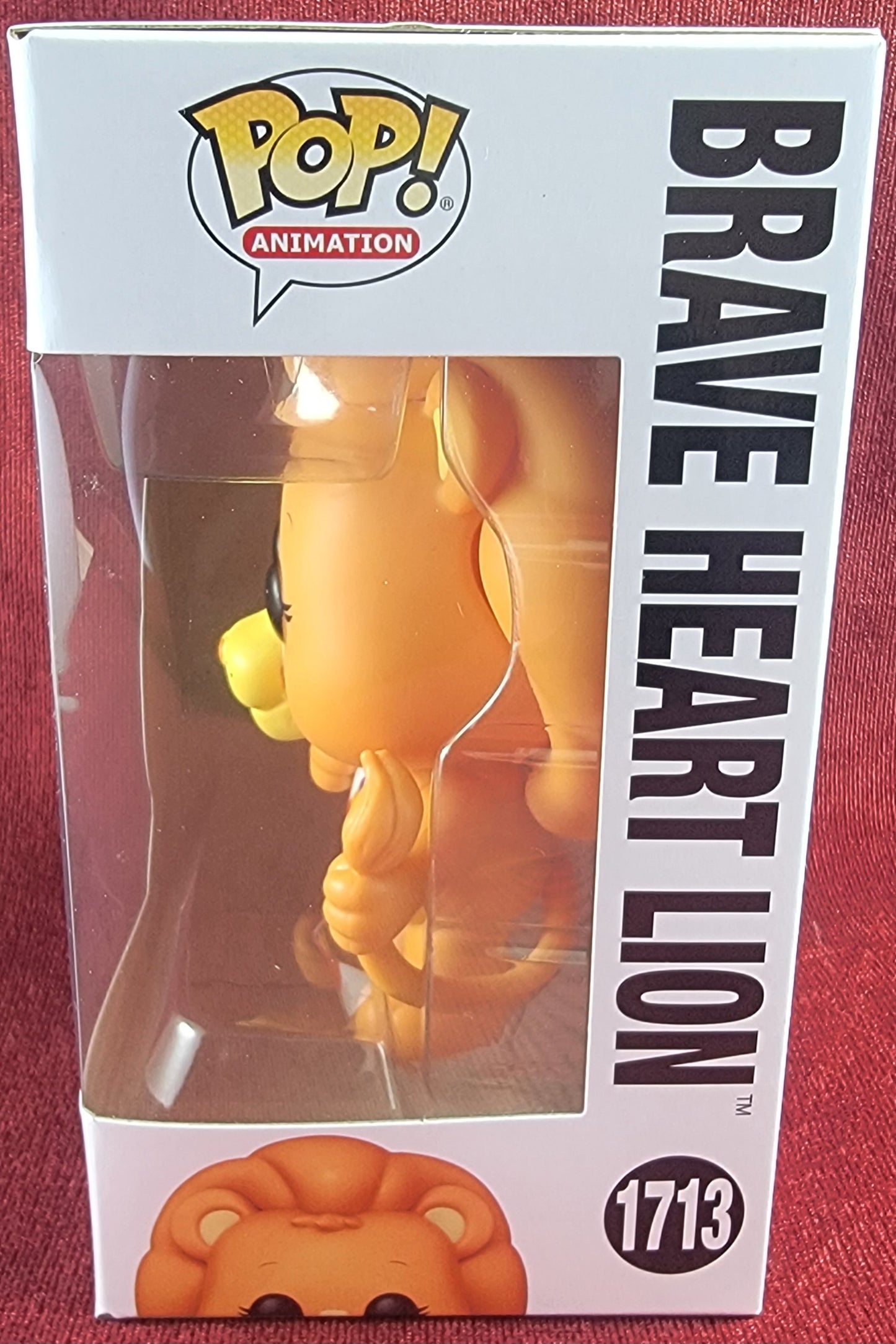 Brave heart lion funko # 1713 (nib)
With pop protector