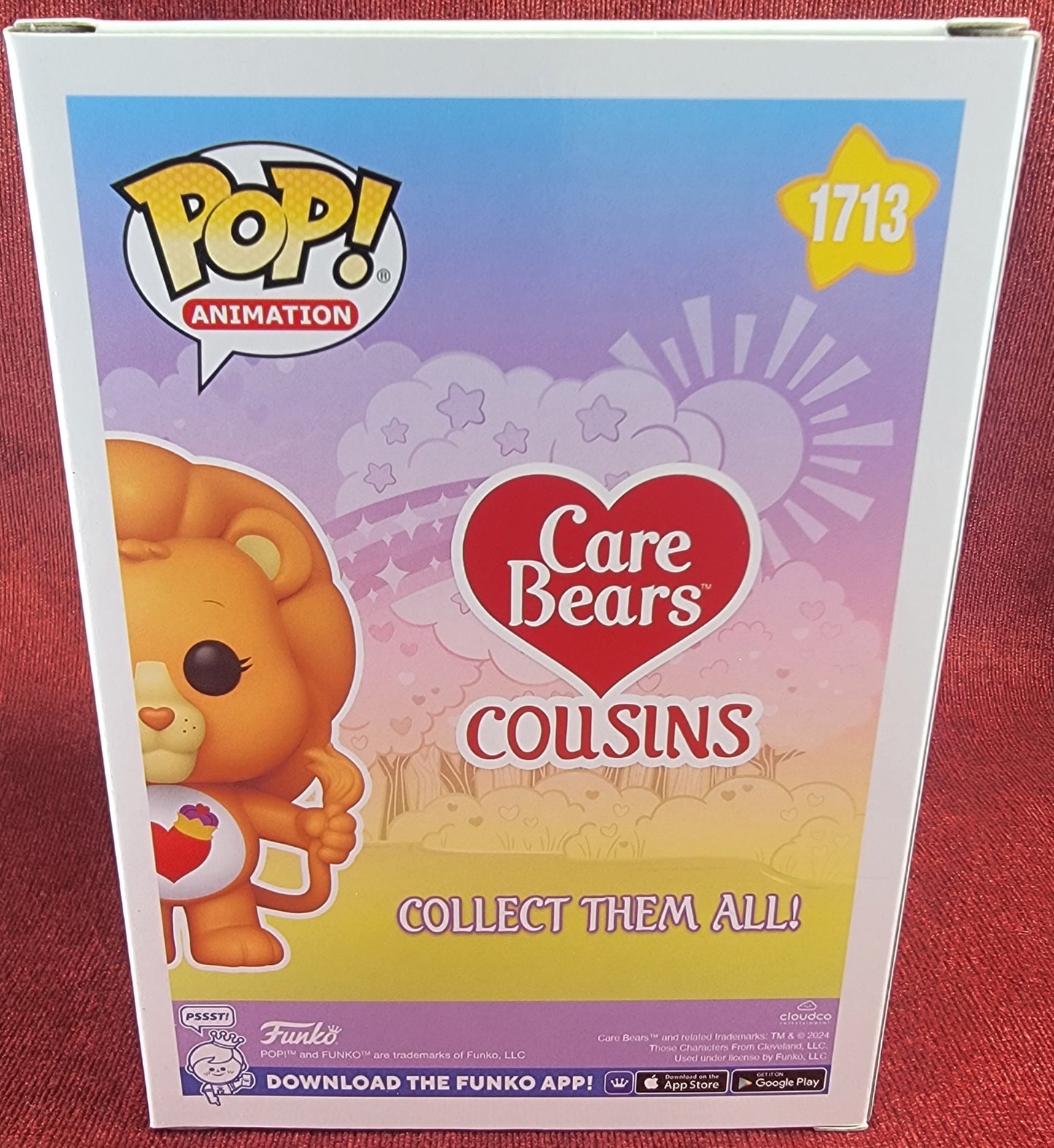 Brave heart lion funko # 1713 (nib)
With pop protector