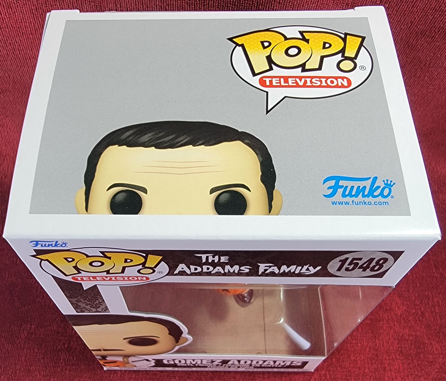 Gomez Addams funko # 1548 (nib)
With pop protector