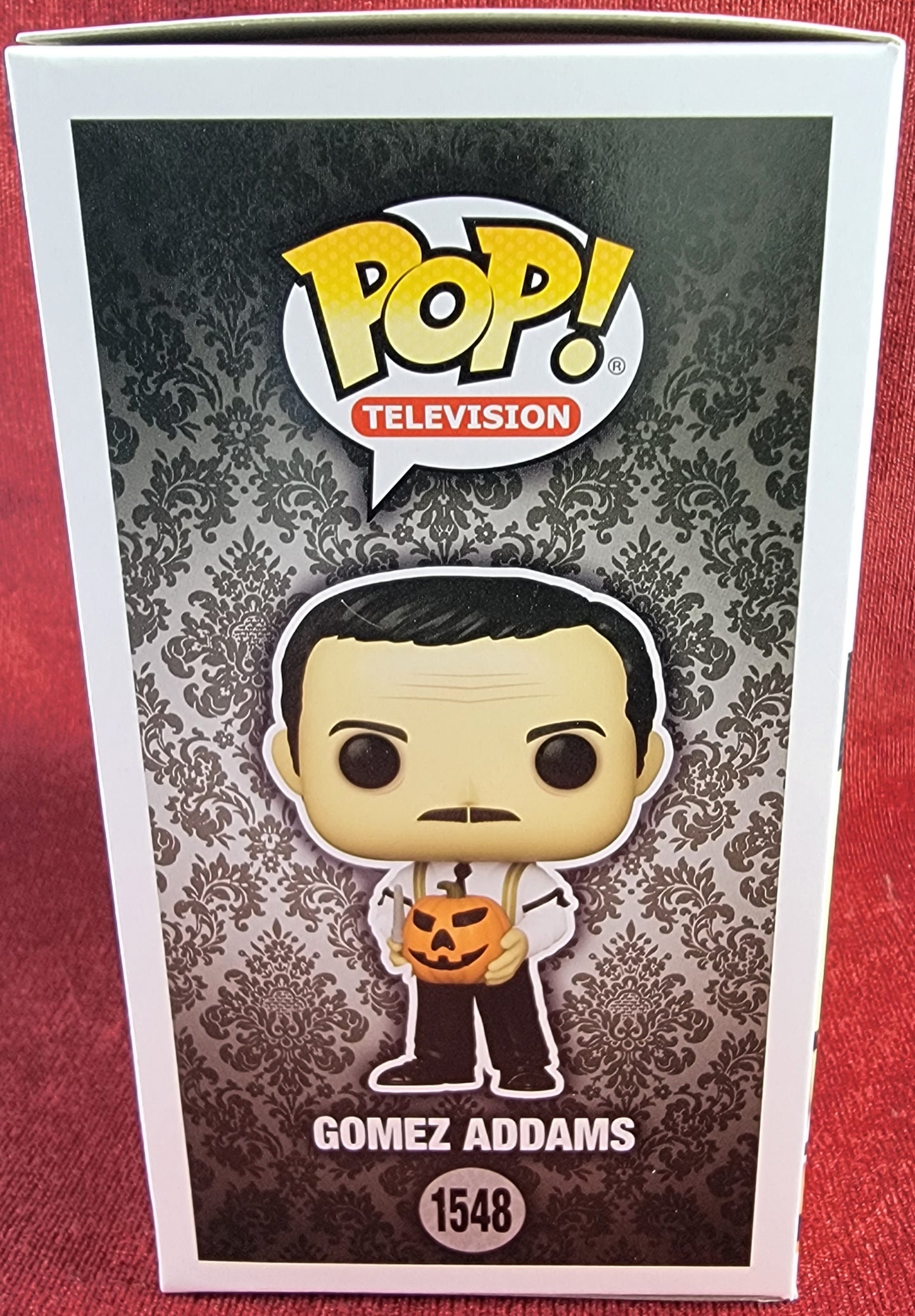 Gomez Addams funko # 1548 (nib)
With pop protector