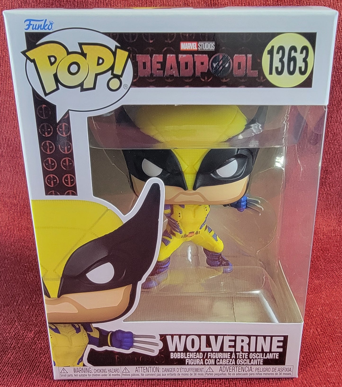 Wolverine funko # 1363 (nib)
With pop protector