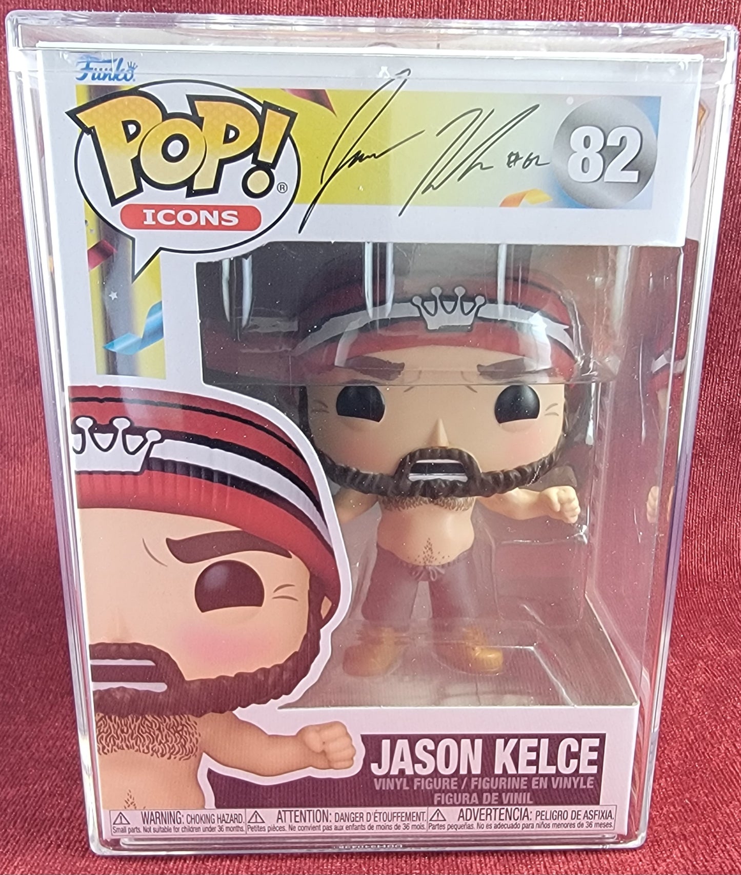 Jason kelce funko # 82 (nib)
In hard stack