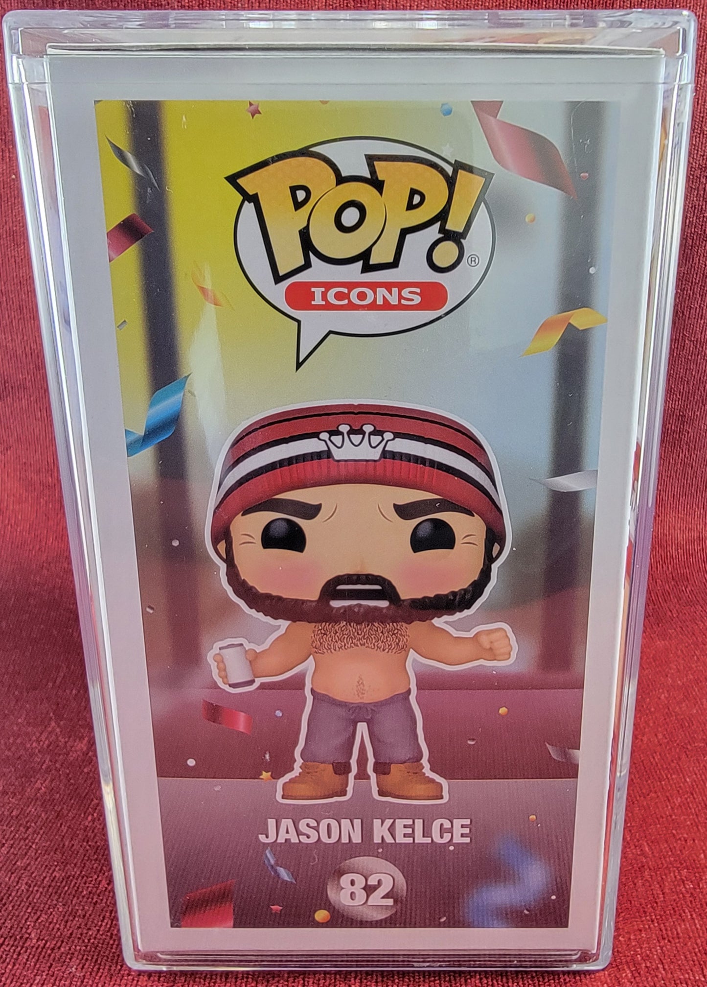 Jason kelce funko # 82 (nib)
In hard stack