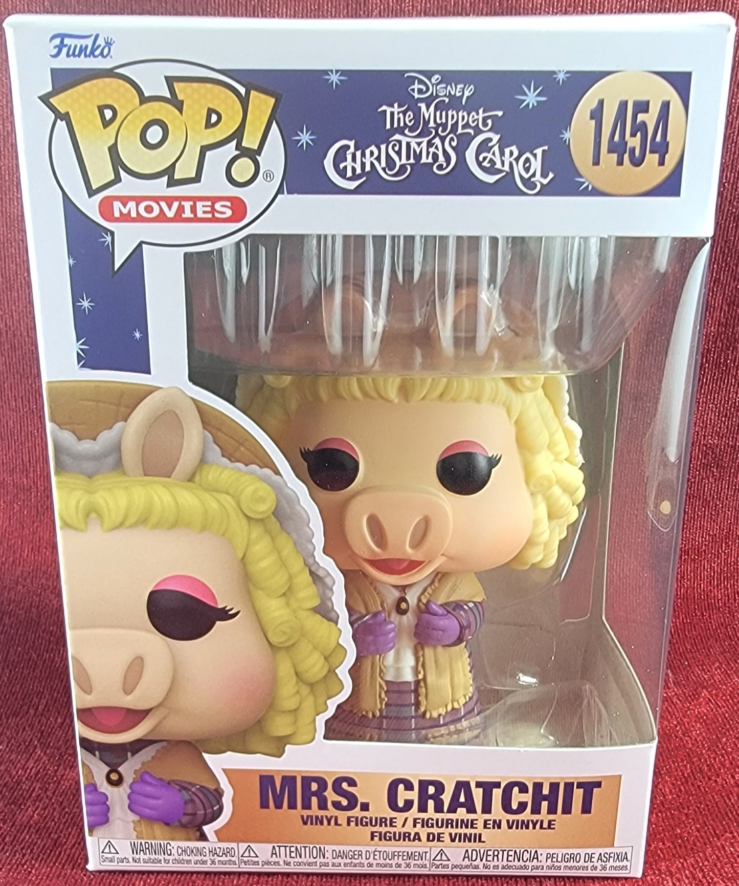 Mrs. Cratchit funko # 1454 (nib)
With pop protector