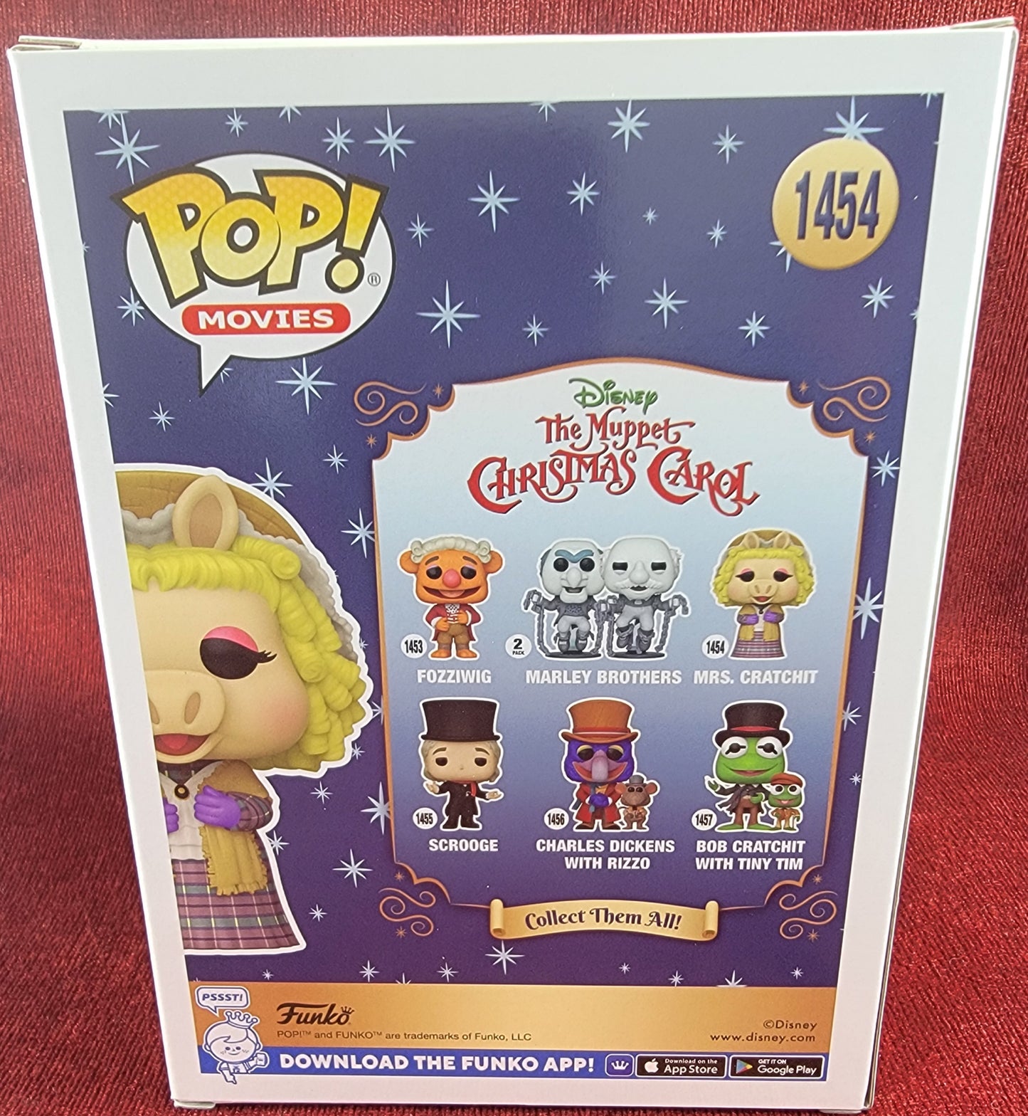 Mrs. Cratchit funko # 1454 (nib)
With pop protector