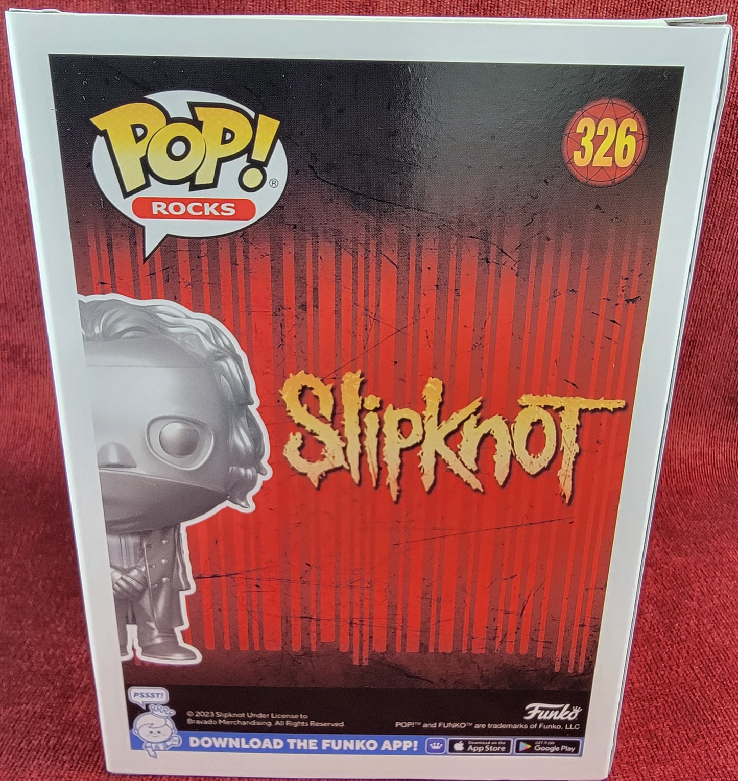 Corey Taylor hot topic exclusive funko # 326 (nib)
With pop protector