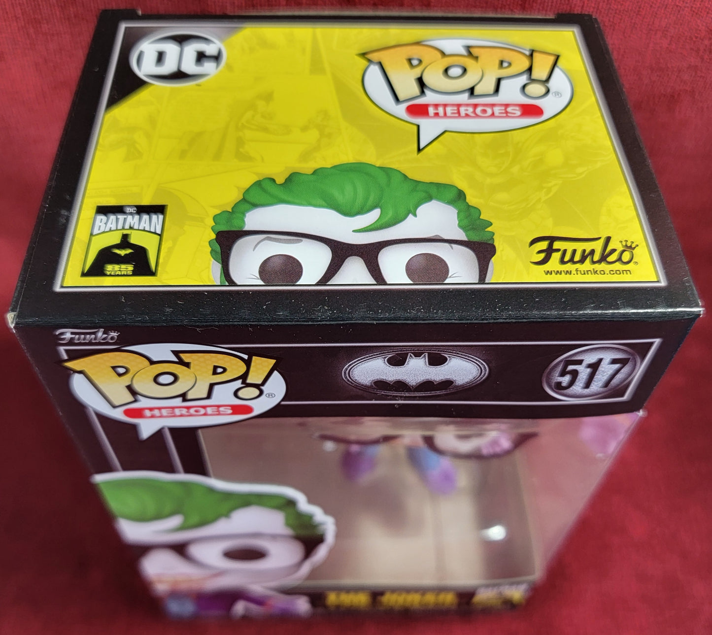 The Joker funko # 517 (nib) With pop protector