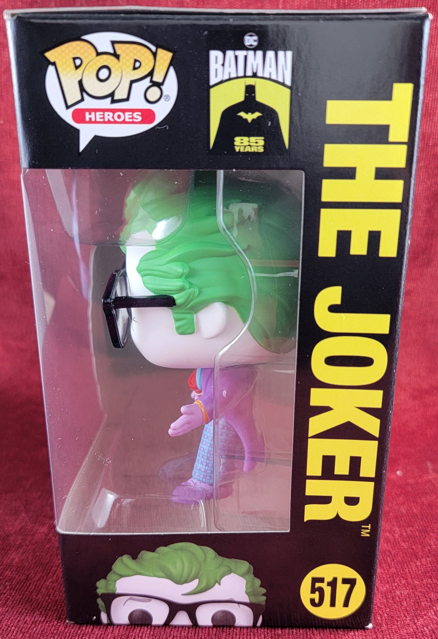 The Joker funko # 517 (nib) With pop protector