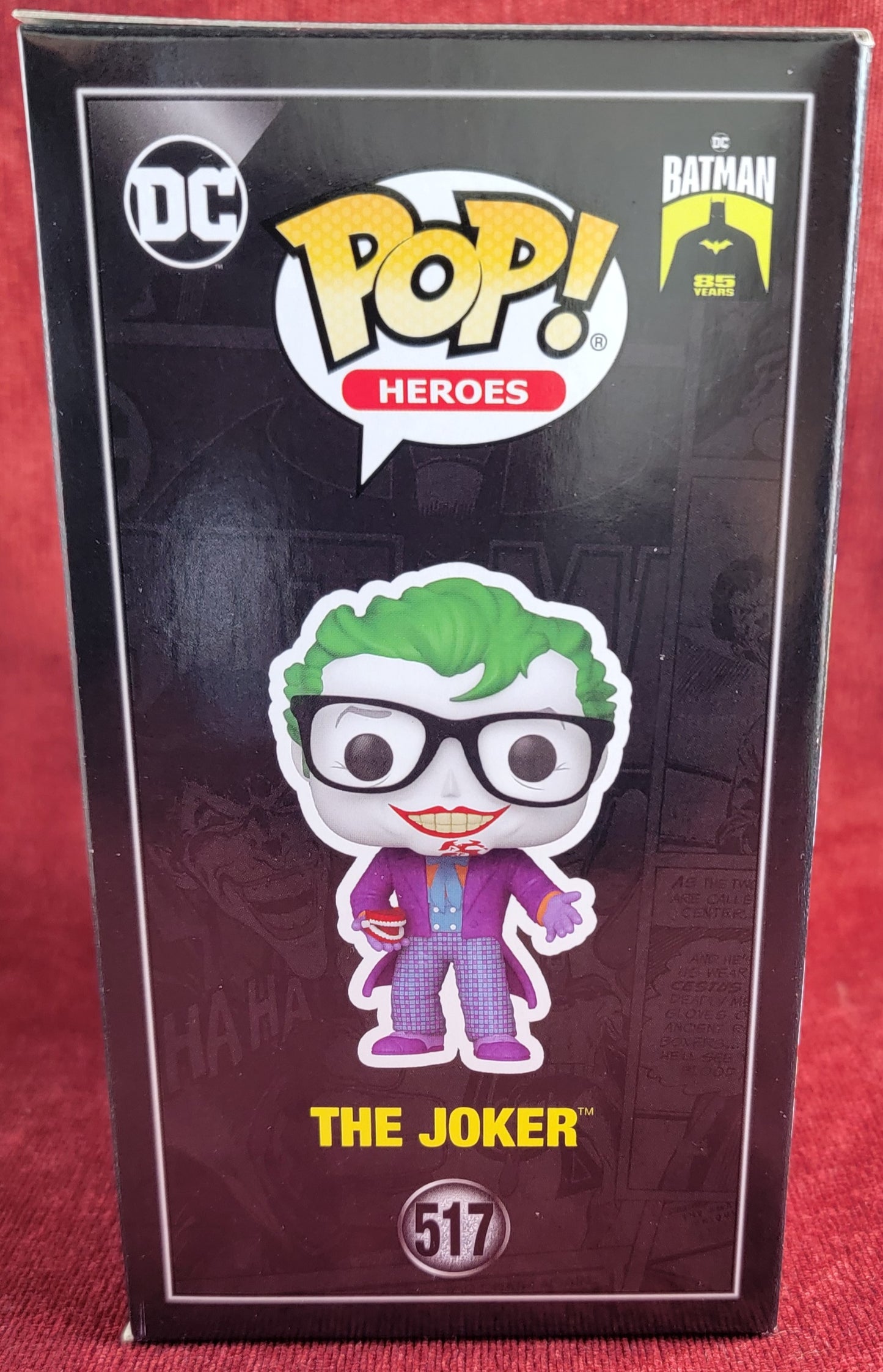 The Joker funko # 517 (nib) With pop protector