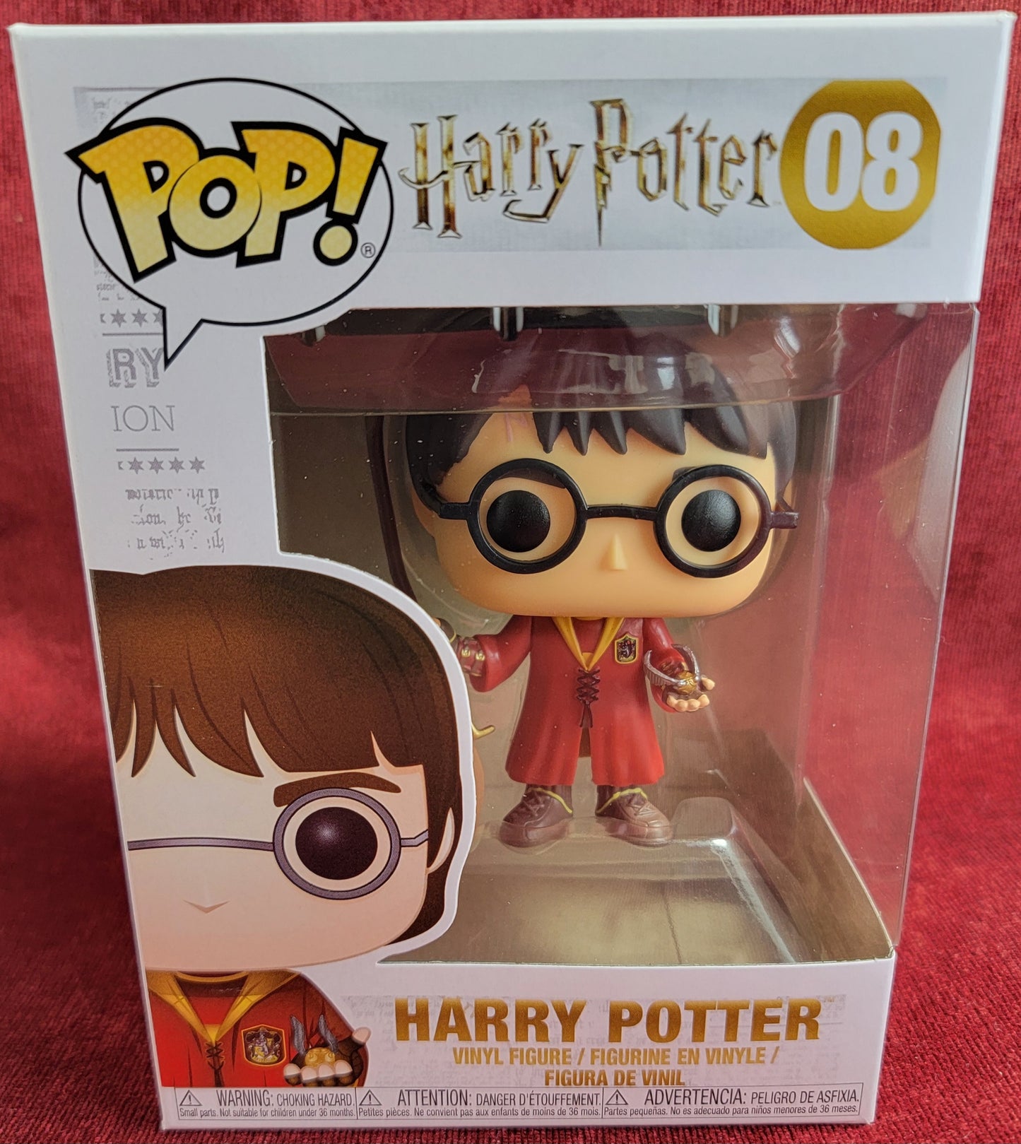 Harry Potter funko # 08 (nib)
With pop protector