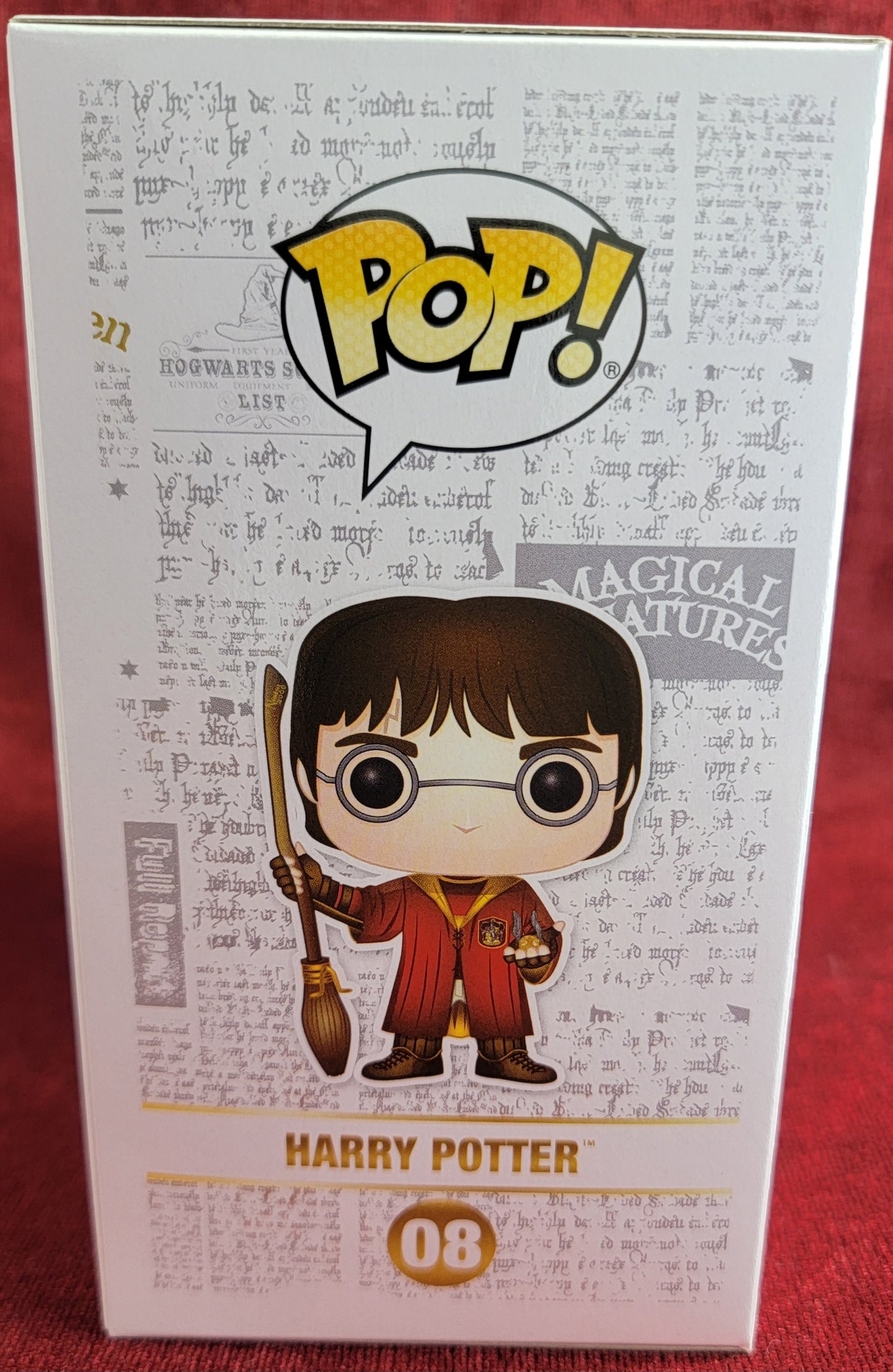 Harry Potter funko # 08 (nib)
With pop protector