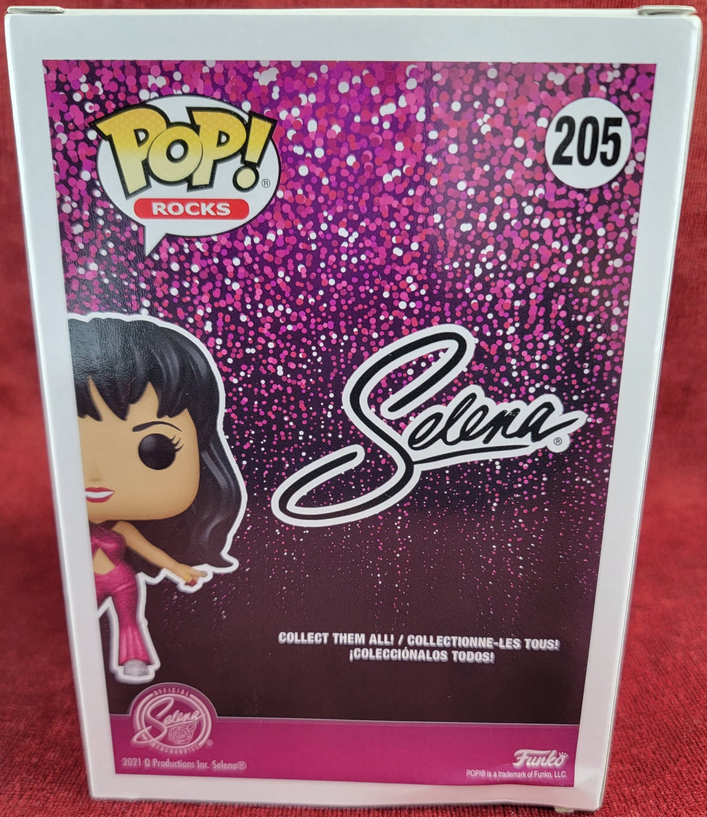 Selena hot topic exclusive funko # 205 (nib)
With pop protector