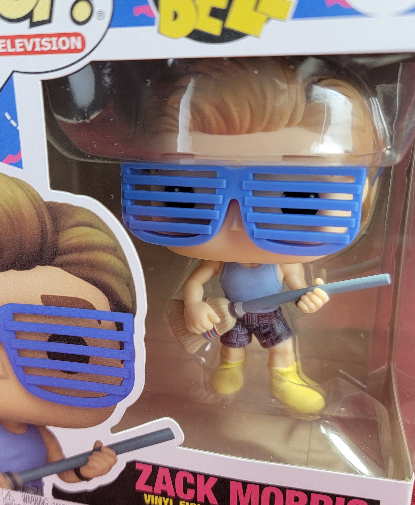 Zack Morris funko # 1575 (nib)
With pop protector