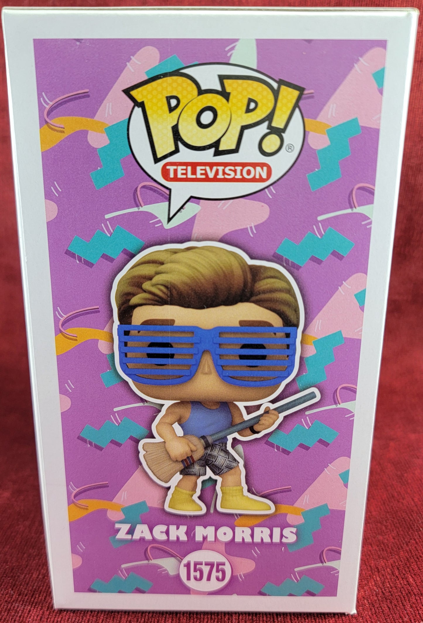 Zack Morris funko # 1575 (nib)
With pop protector