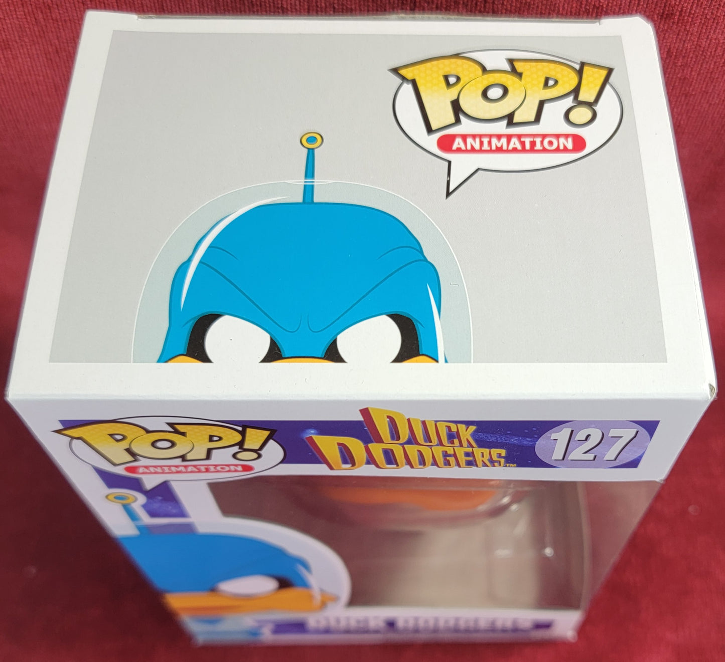 Duck Dodgers funko # 127 (nib)
With pop protector