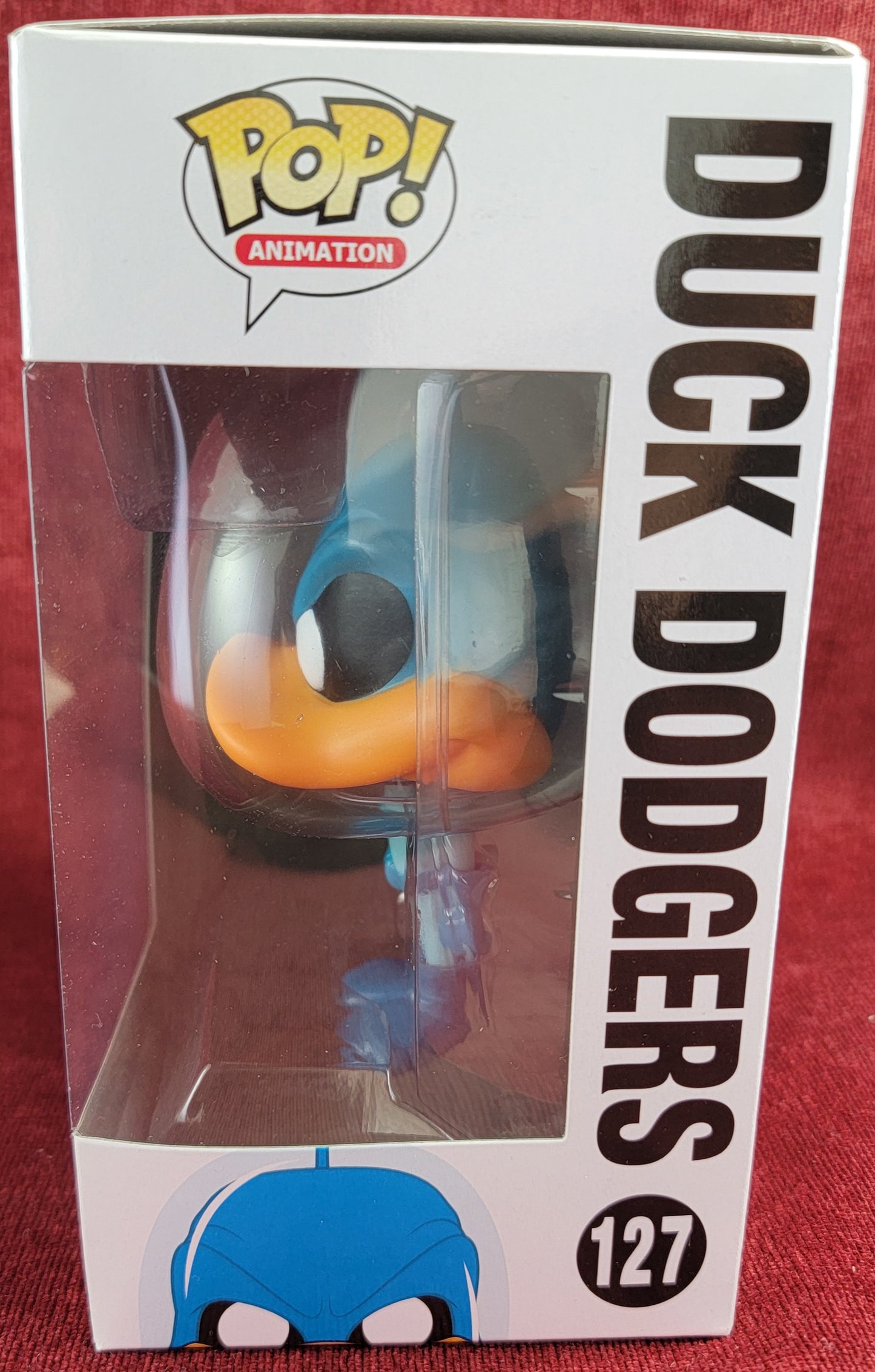 Duck Dodgers funko # 127 (nib)
With pop protector