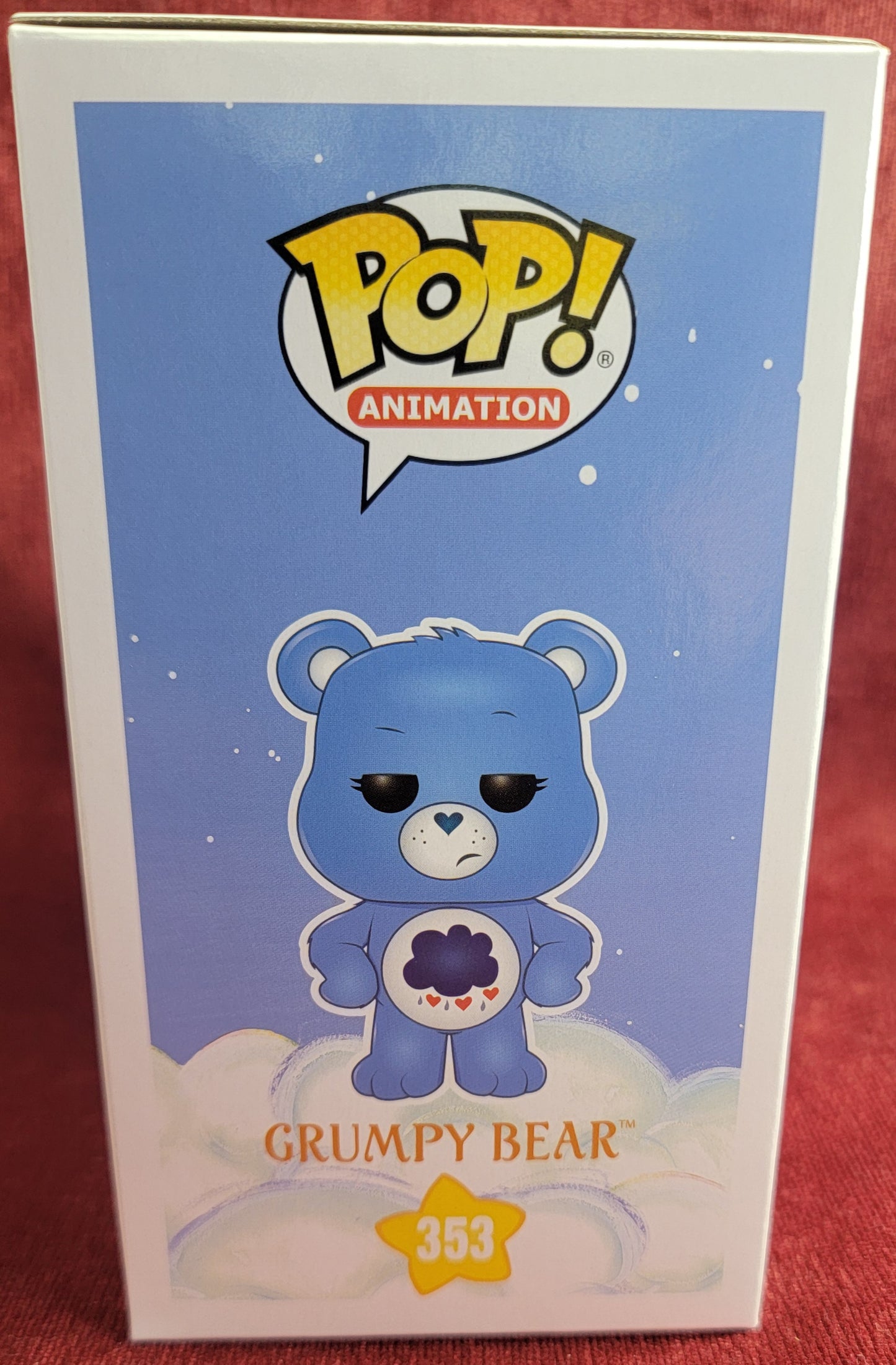 Grumpy bear funko # 353 (nib)
With pop protector