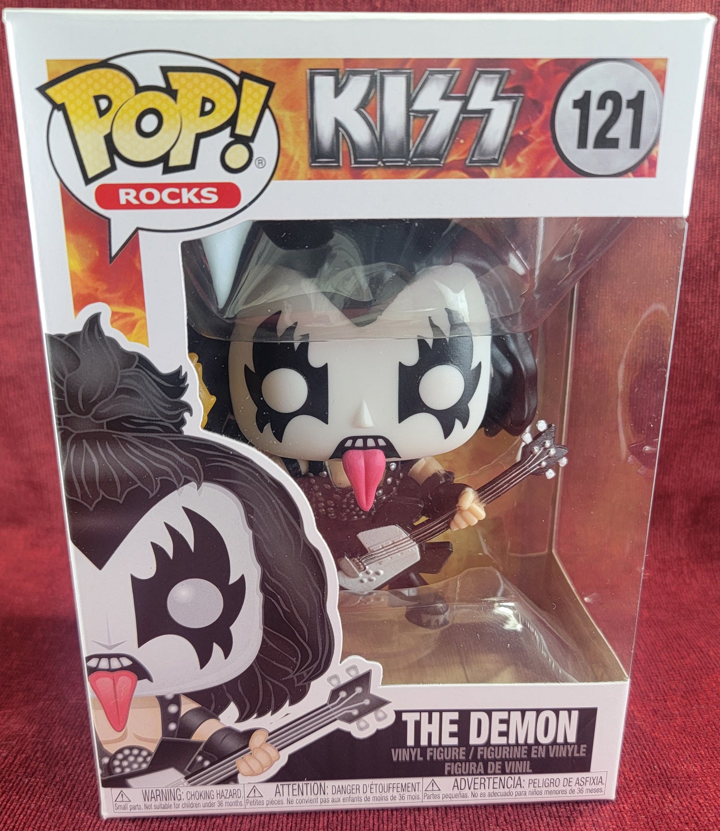 The demon funko # 121 (nib) With pop protector