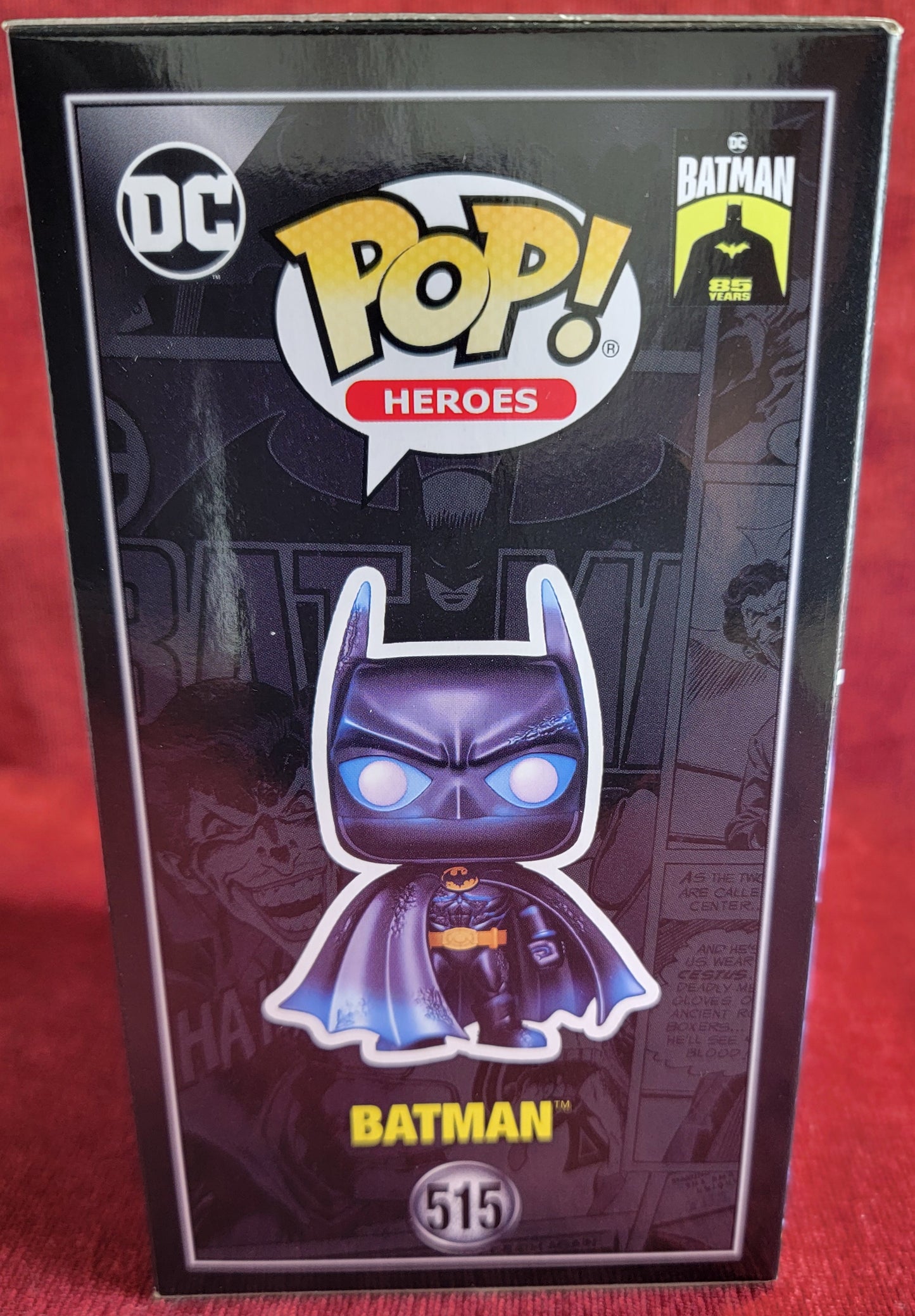 Batman entertainment earth exclusive funko  # 515 (nib)
With pop protector