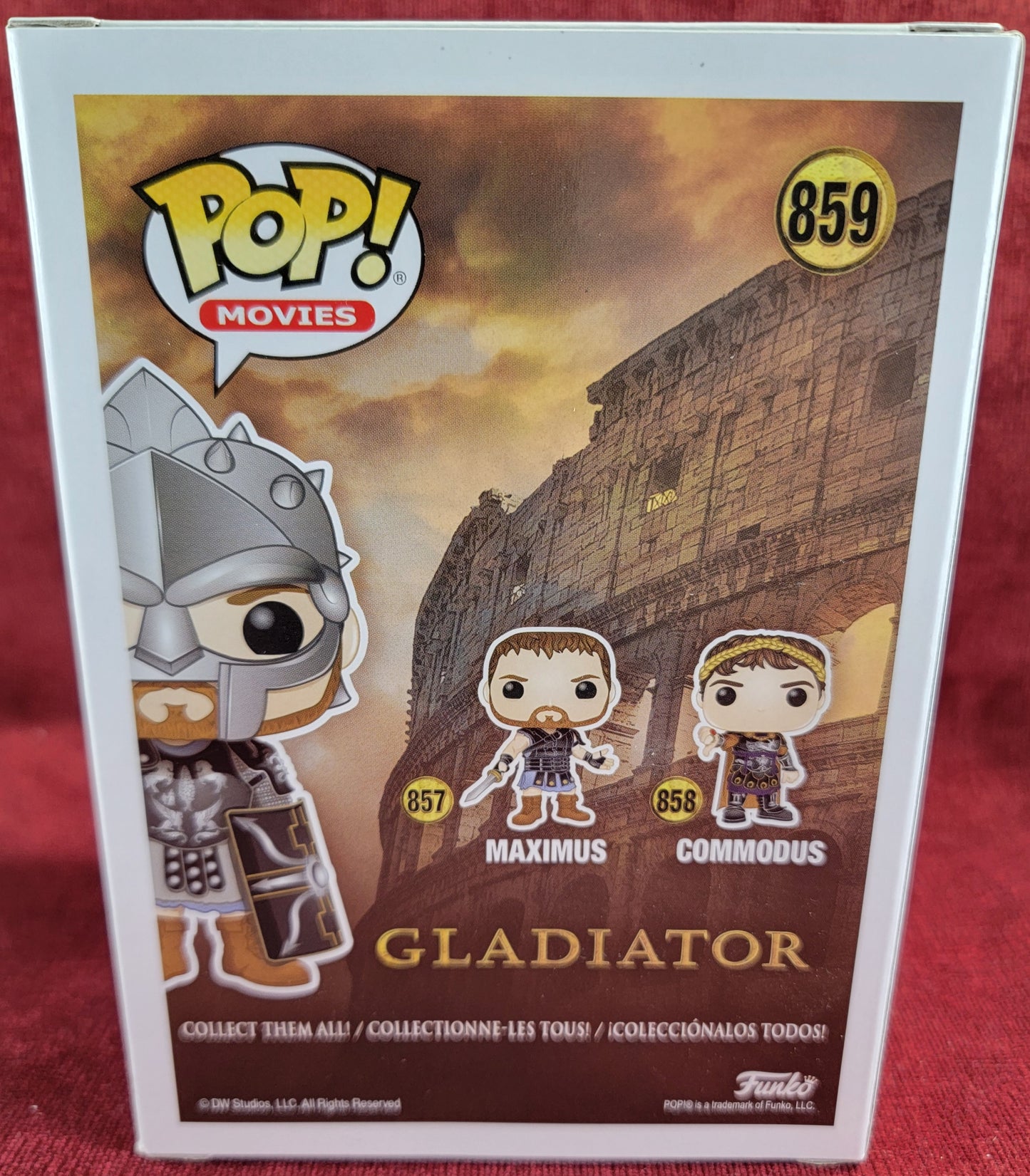 Maximus funko exclusive # 859 (nib)
With pop protector