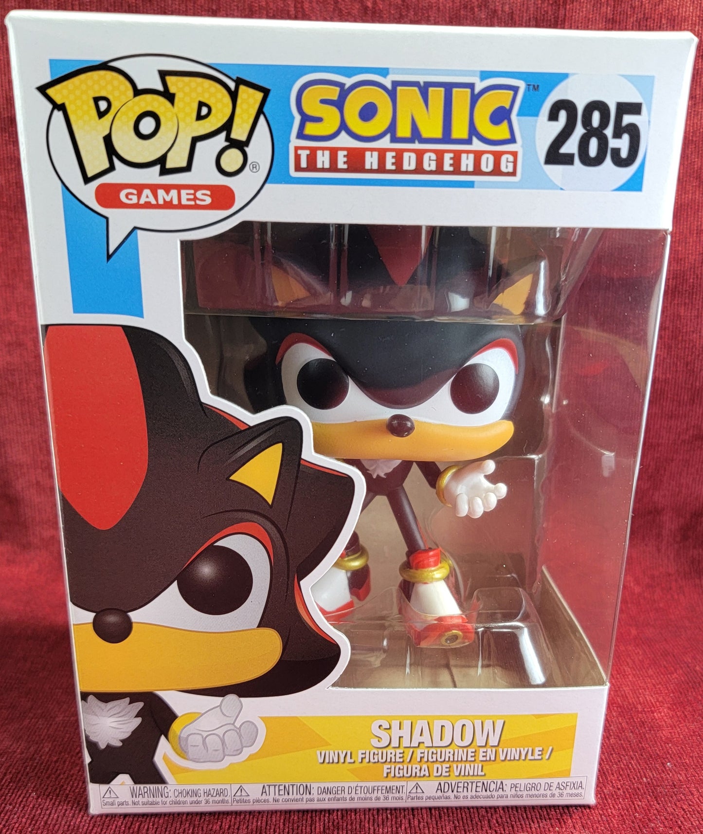 Shadow funko # 285 (nib)
With pop protector