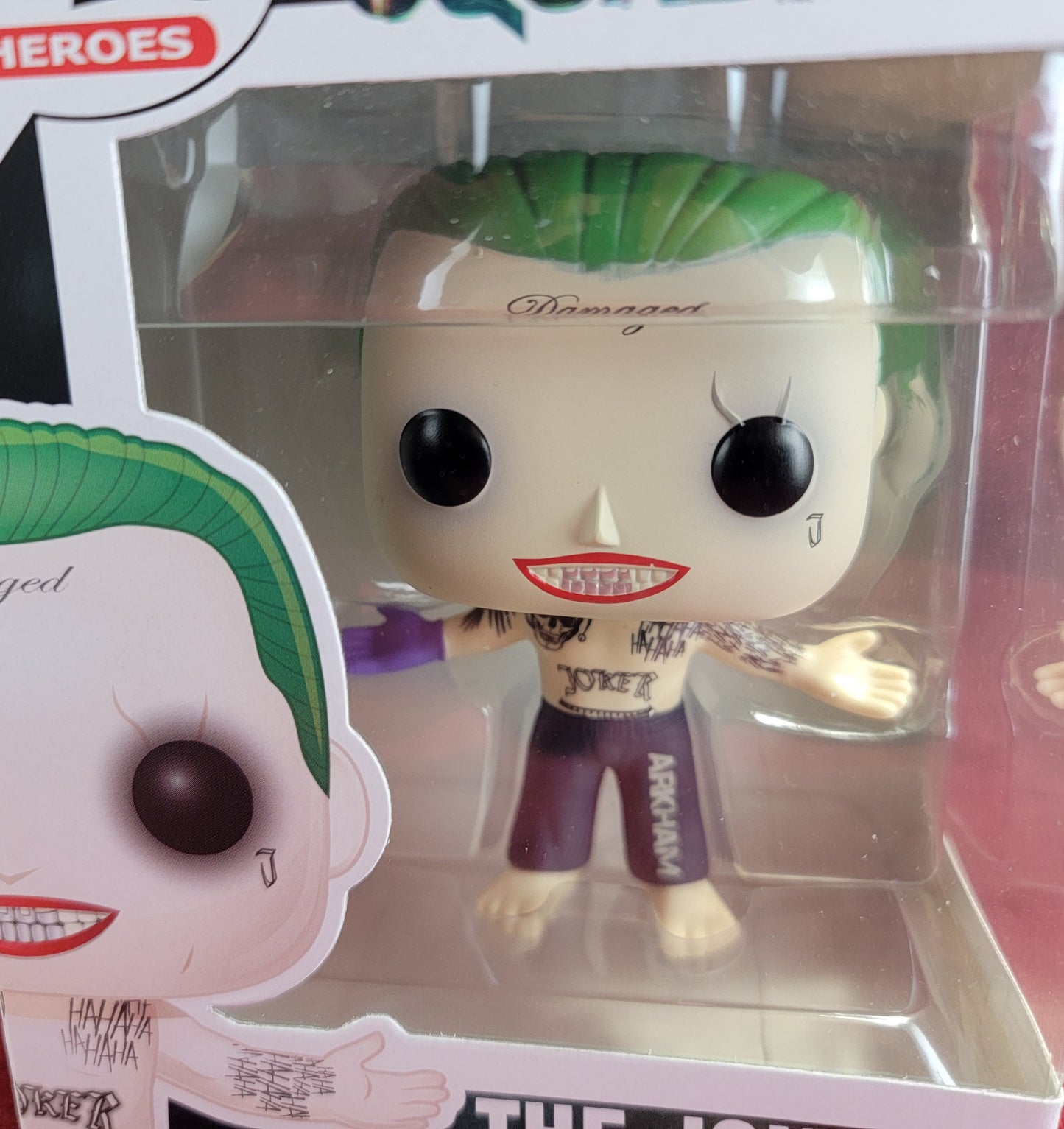 The joker funko # 96 (nib)
With pop protector