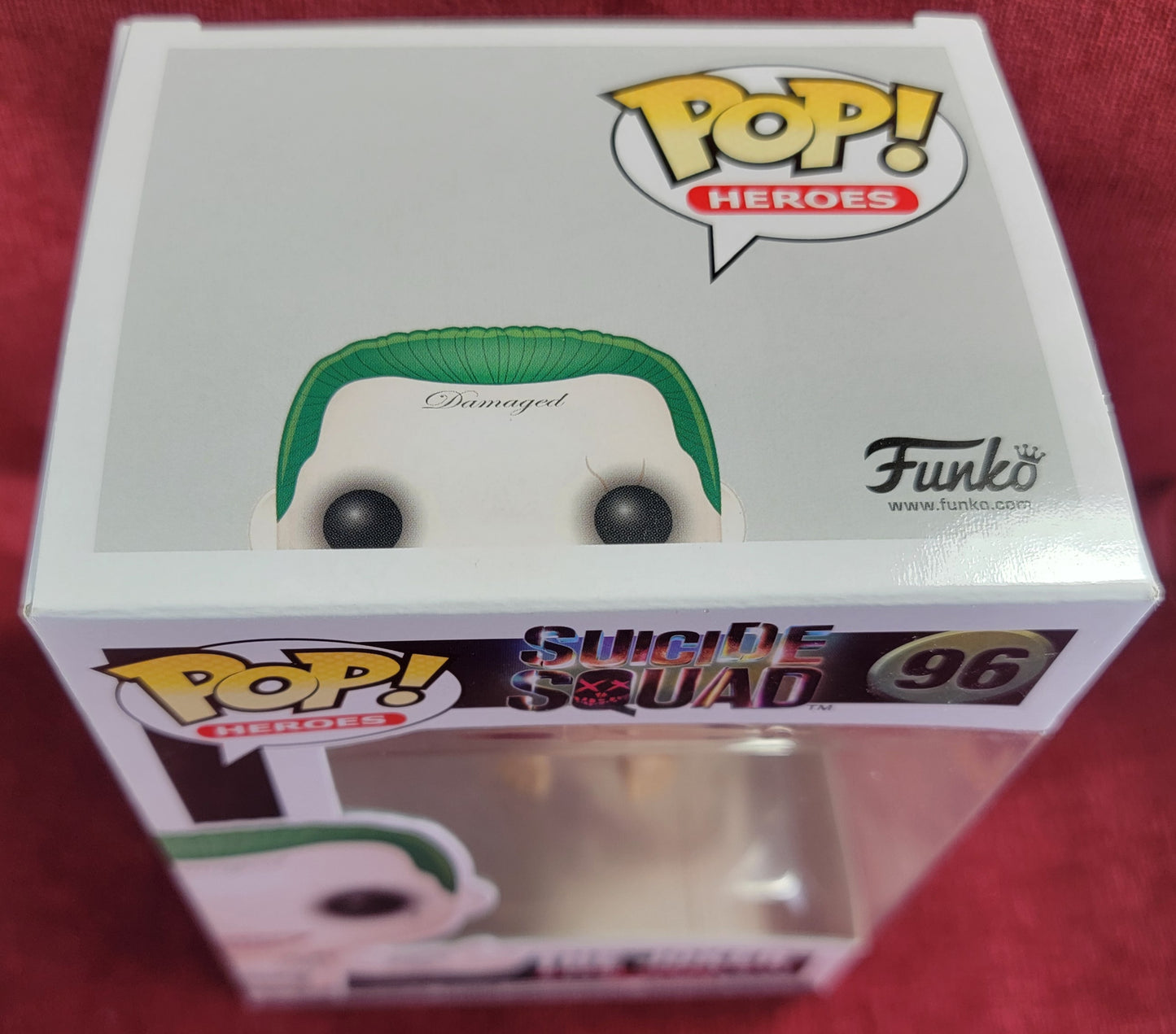 The joker funko # 96 (nib)
With pop protector