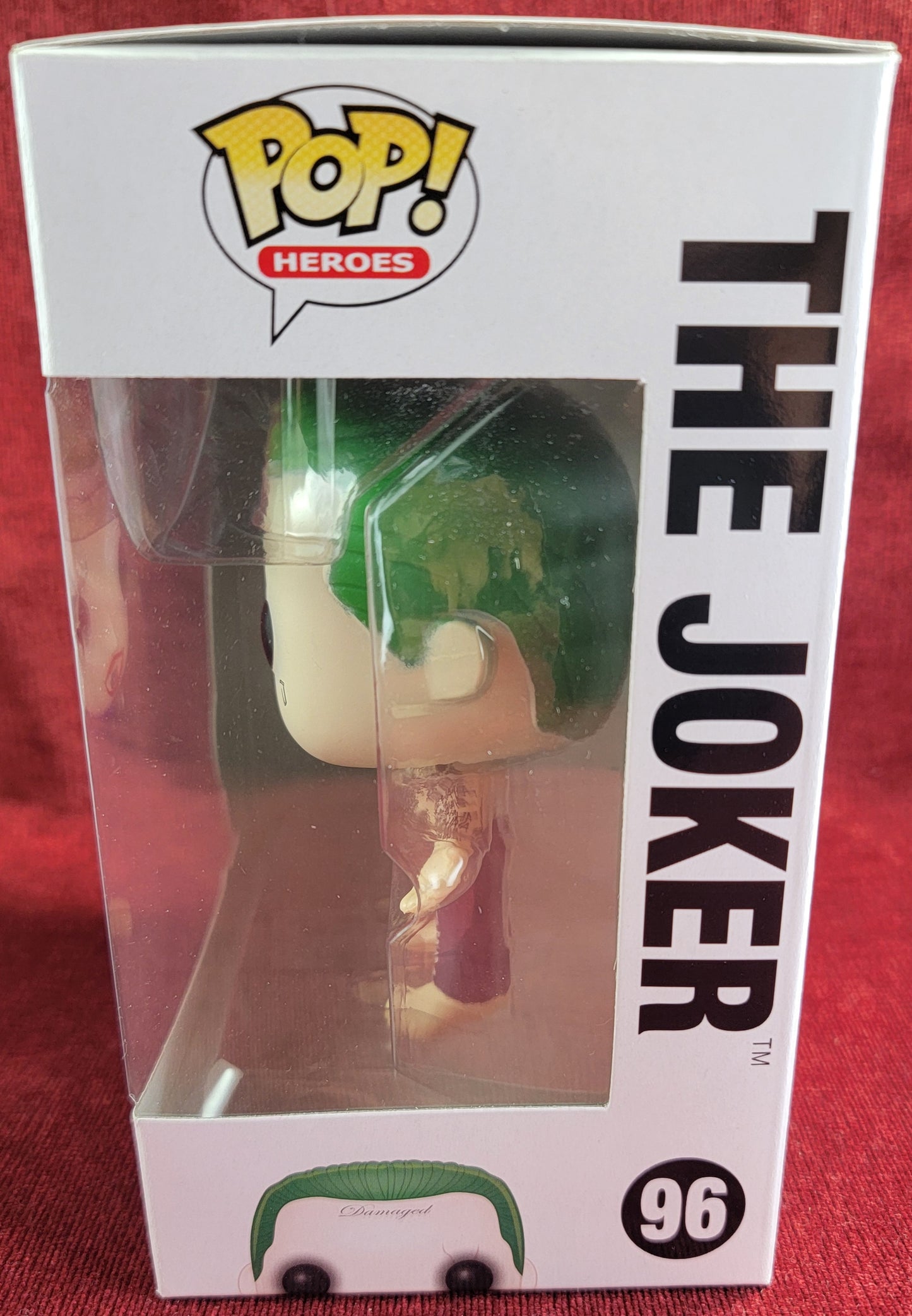 The joker funko # 96 (nib)
With pop protector