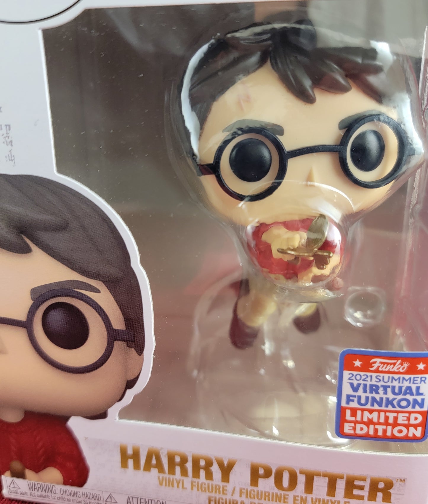 Harry Potter 2021 summer virtual con funko # 131 (with pop protector)