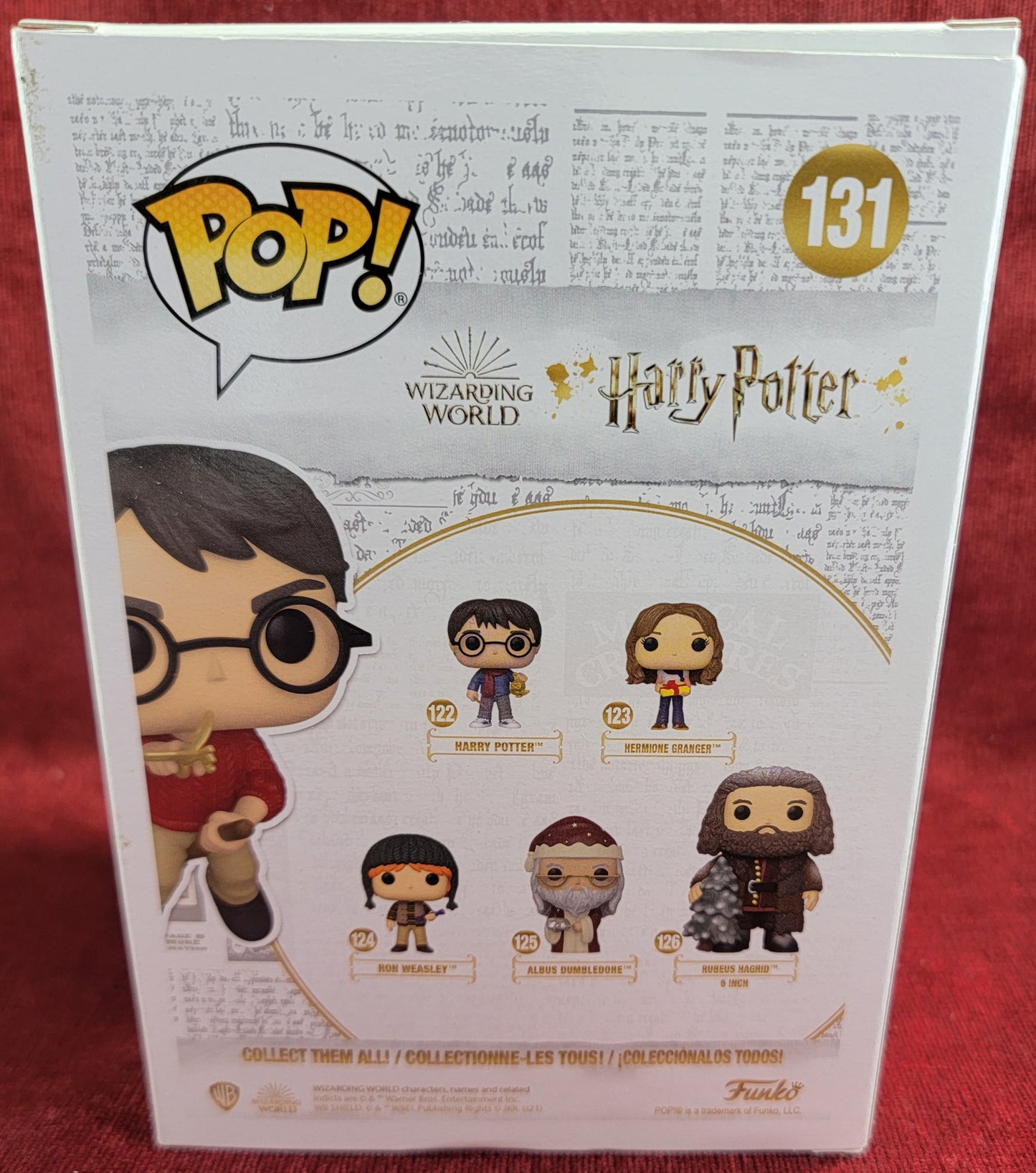 Harry Potter 2021 summer virtual con funko # 131 (with pop protector)